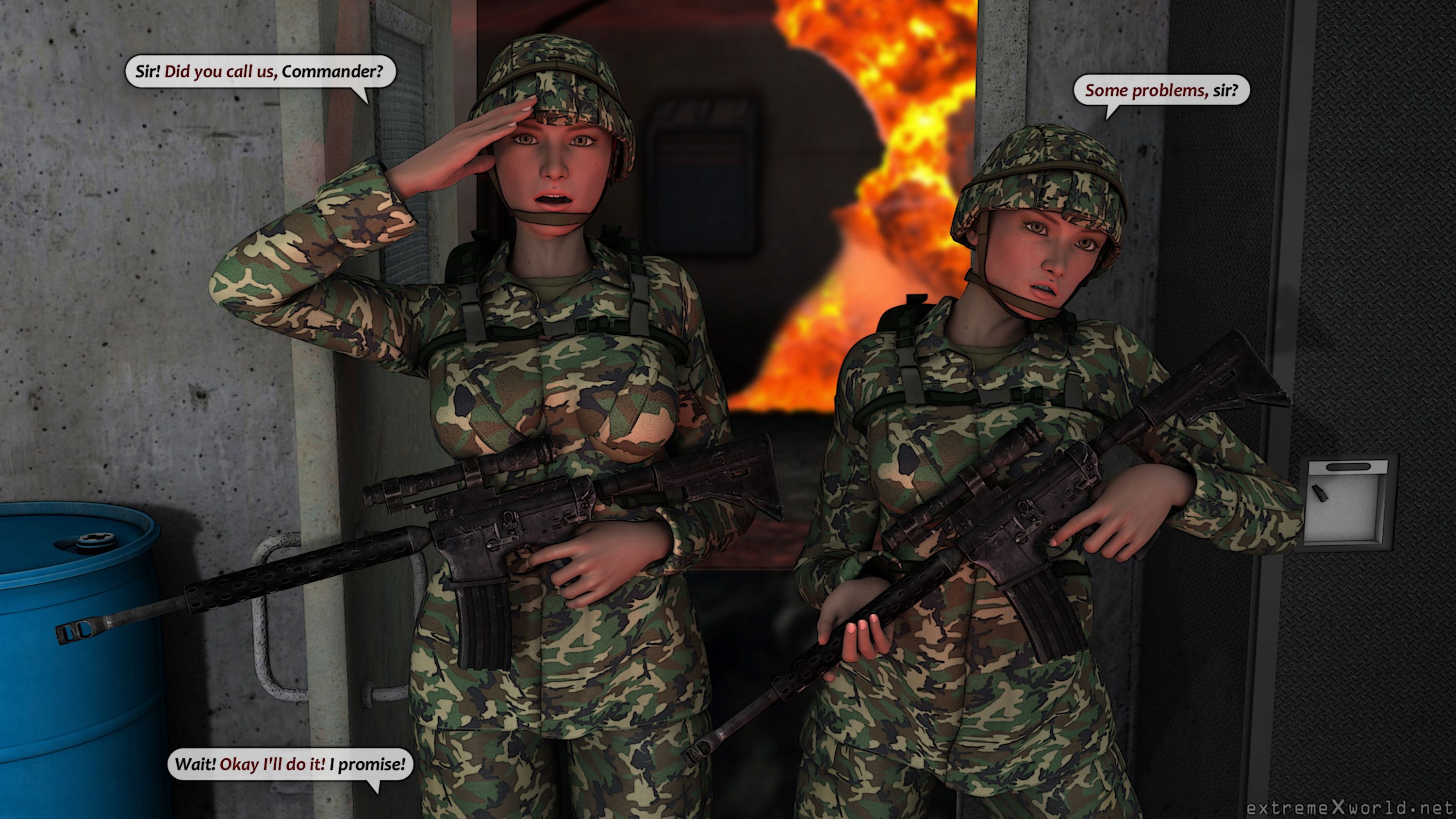 Military Slut [ExtremeXWorld] - Chapter 1 — Page 26