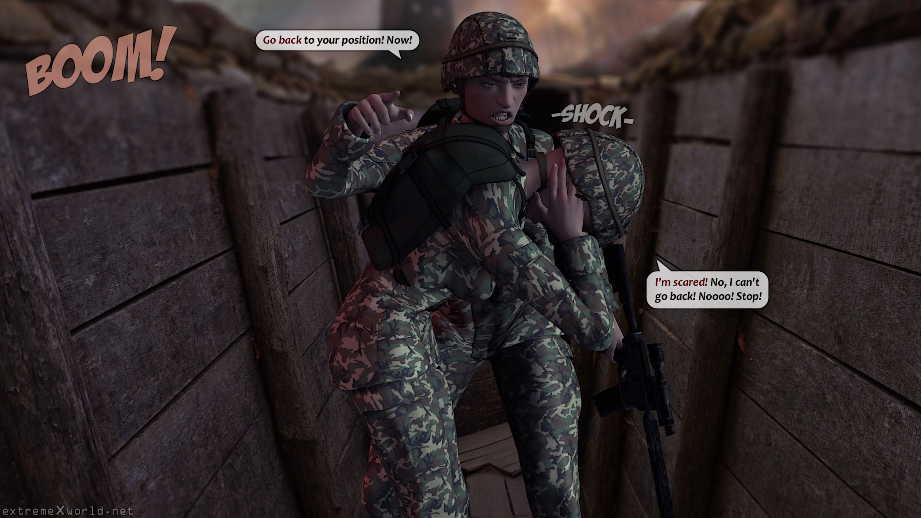 Military Slut [ExtremeXWorld] - Chapter 1 — Page 4