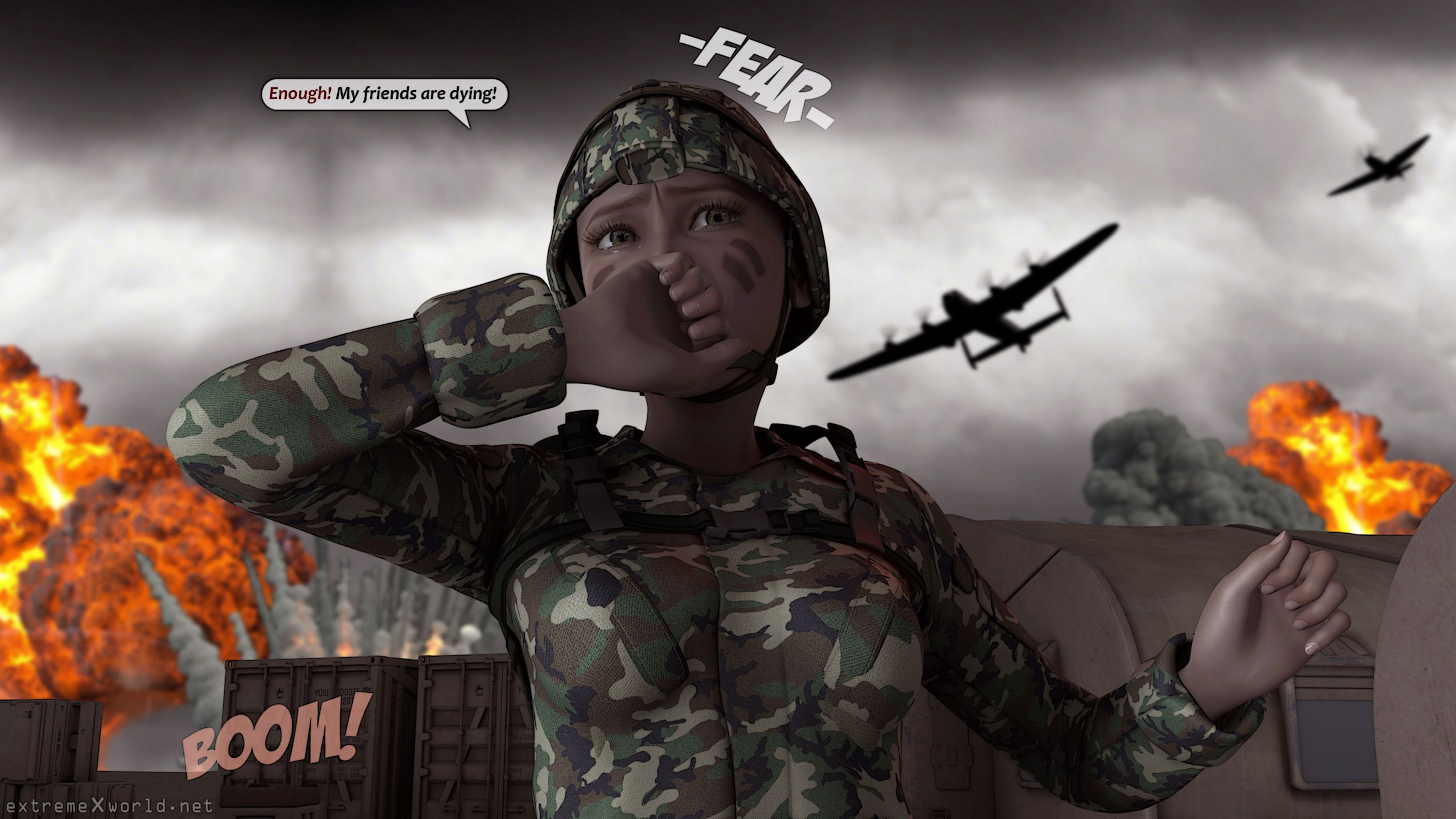 Military Slut [ExtremeXWorld] - Chapter 1 — Page 6