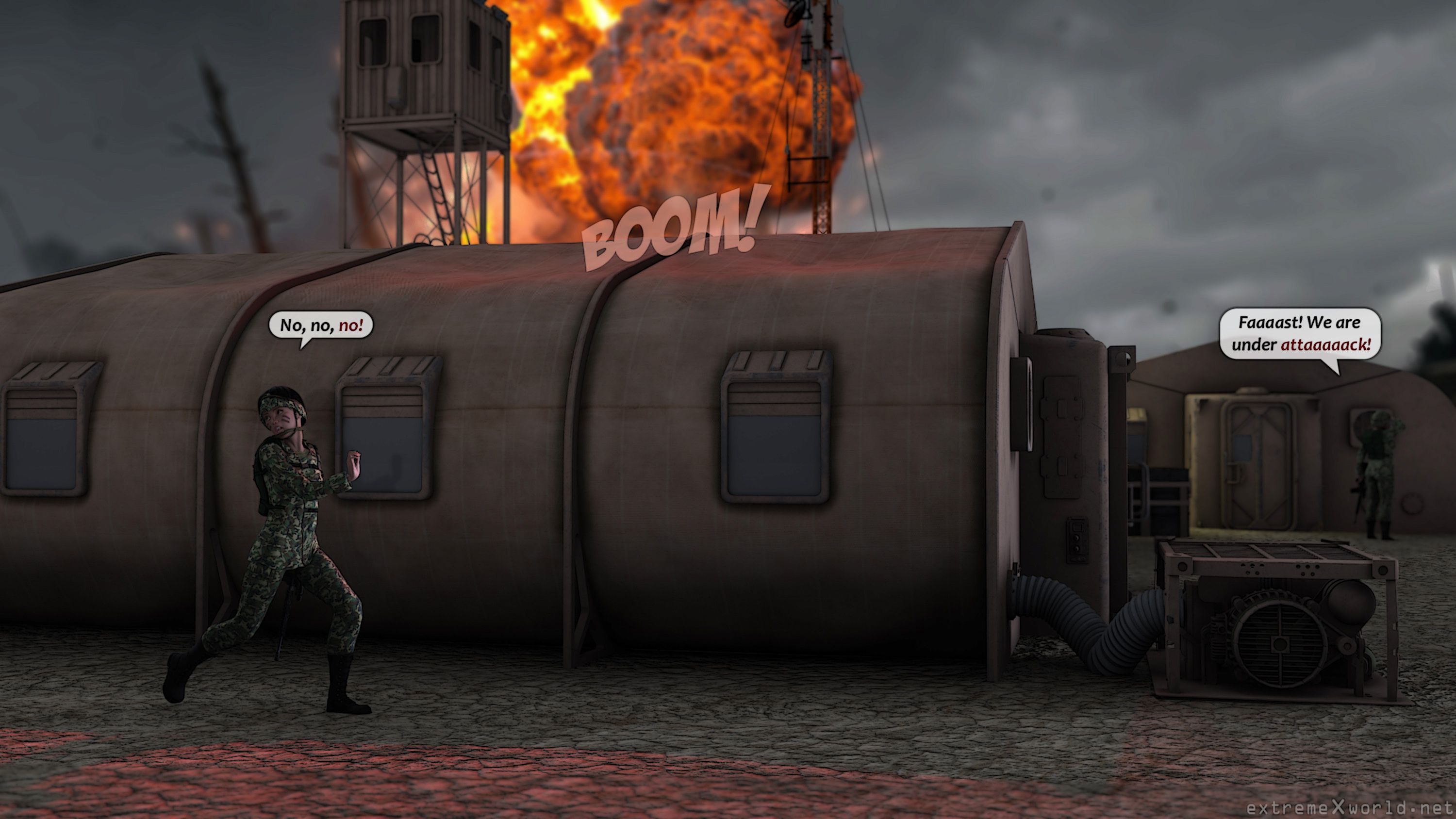 Military Slut [ExtremeXWorld] - Chapter 1 — Page 7