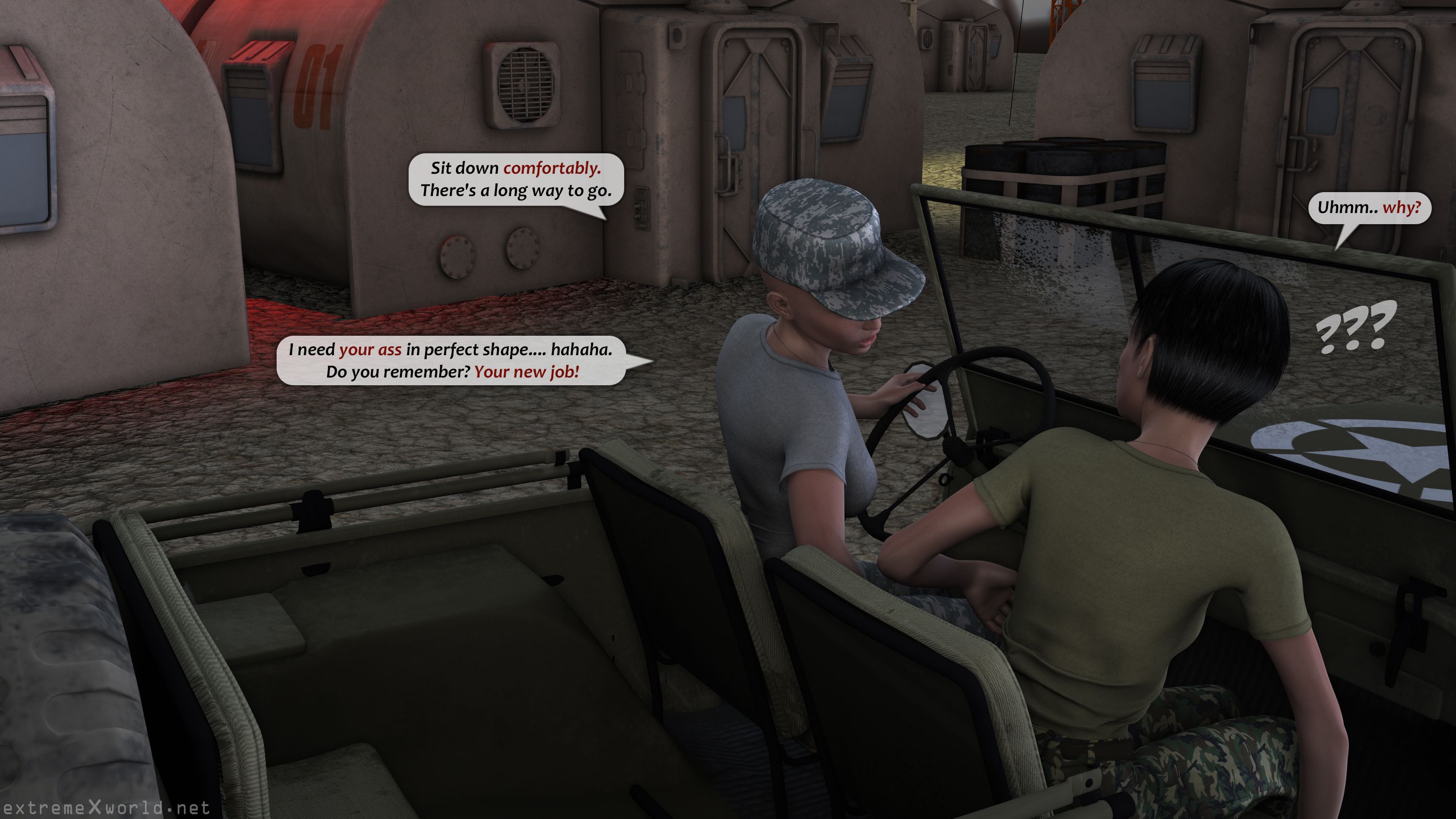 Military Slut [ExtremeXWorld] - Chapter 2 — Page 10