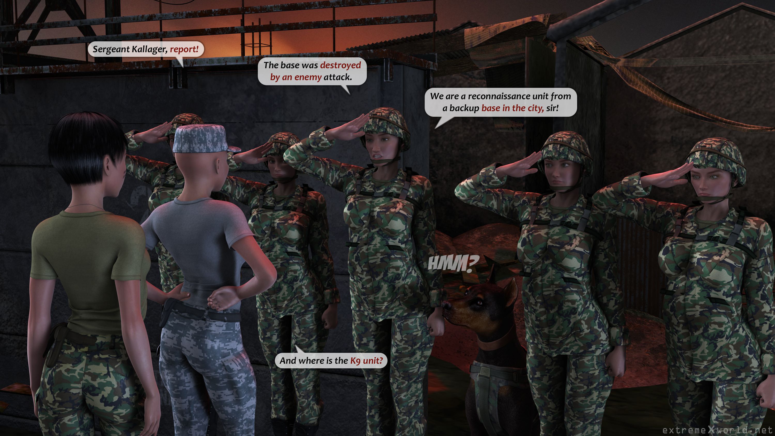 Military Slut [ExtremeXWorld] - Chapter 2 — Page 14