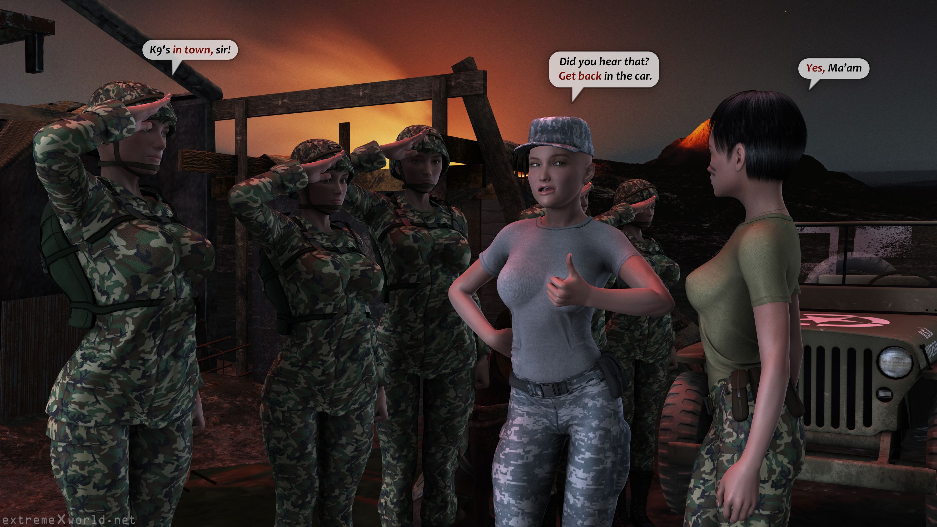 Military Slut [ExtremeXWorld] - Chapter 2 — Page 15