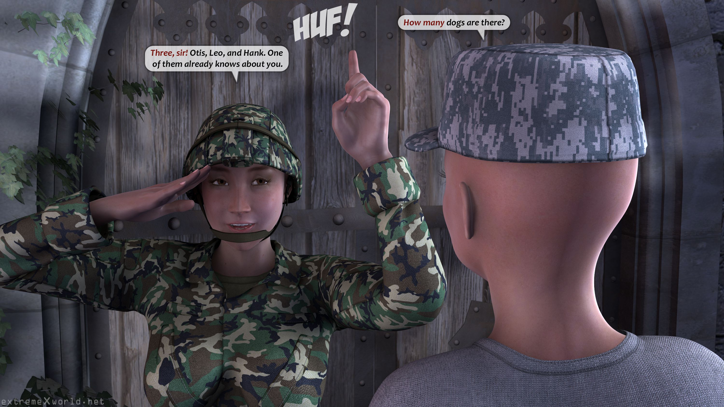 Military Slut [ExtremeXWorld] - Chapter 2 — Page 18