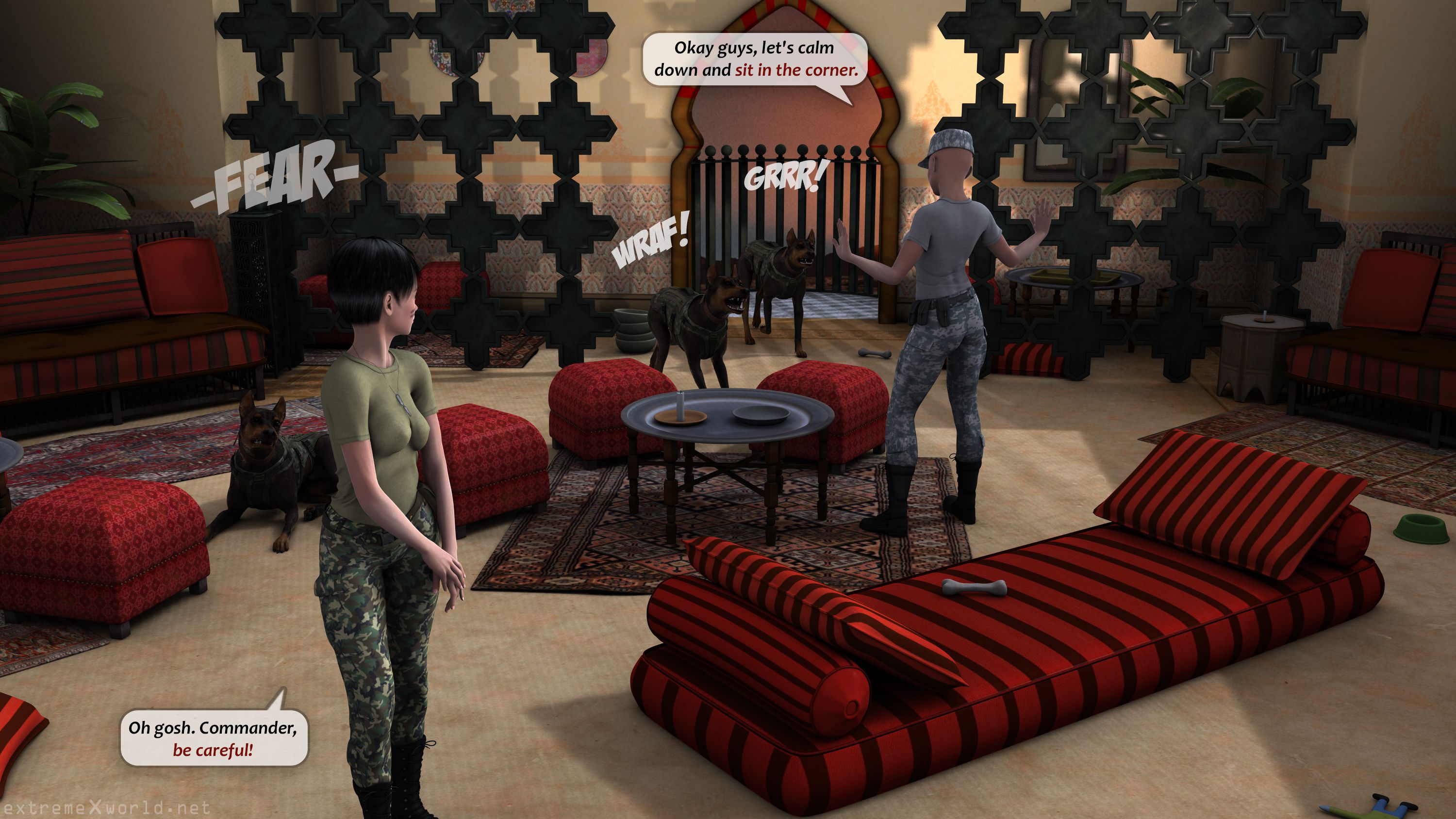 Military Slut [ExtremeXWorld] - Chapter 2 — Page 21