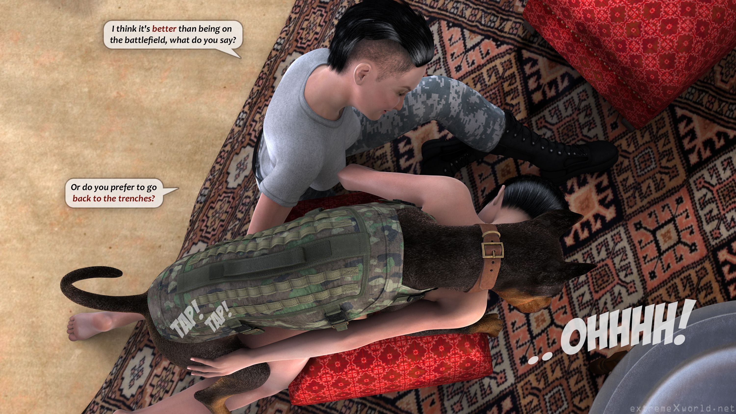 Military Slut [ExtremeXWorld] - Chapter 2 — Page 45