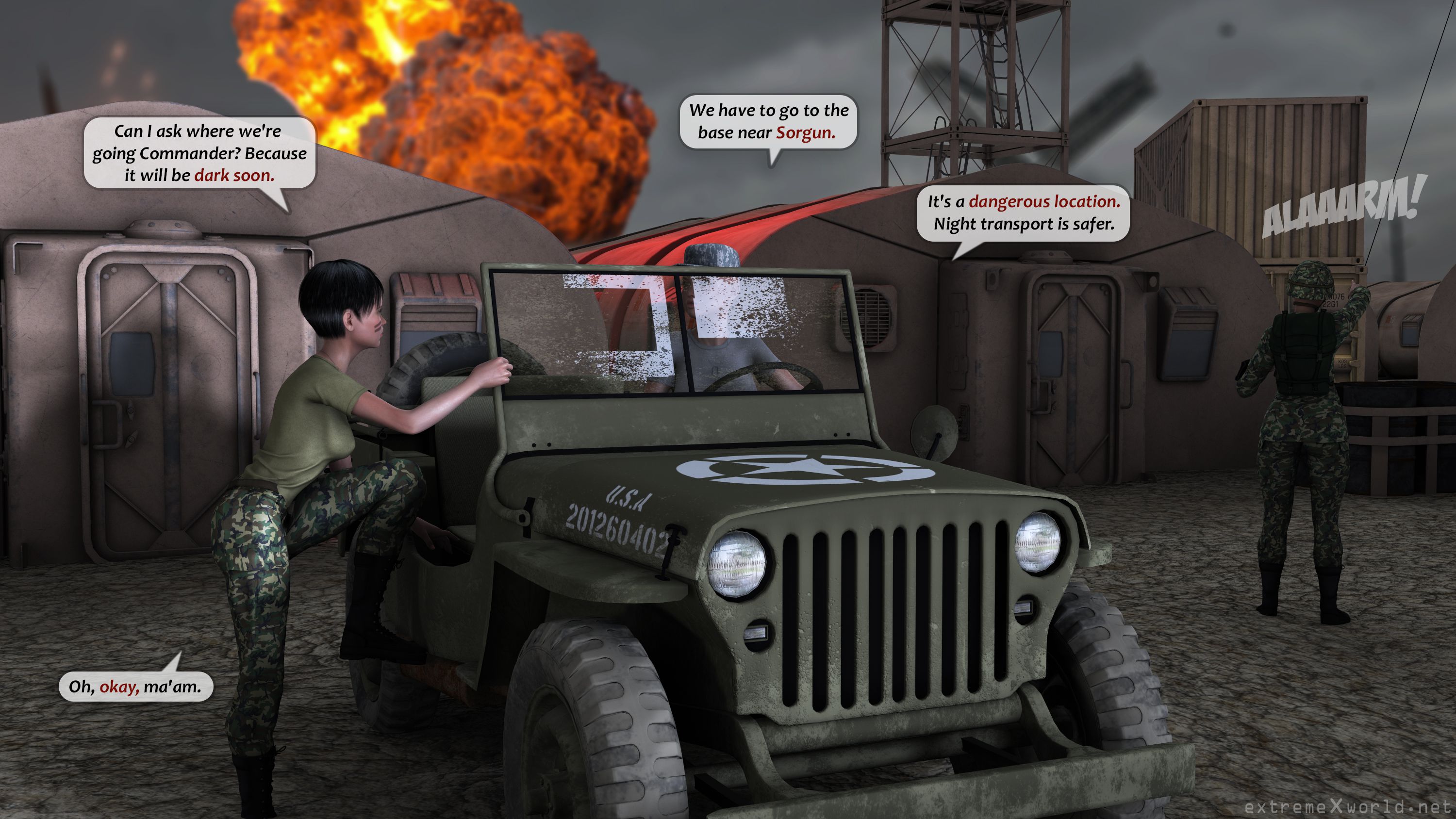 Military Slut [ExtremeXWorld] - Chapter 2 — Page 9