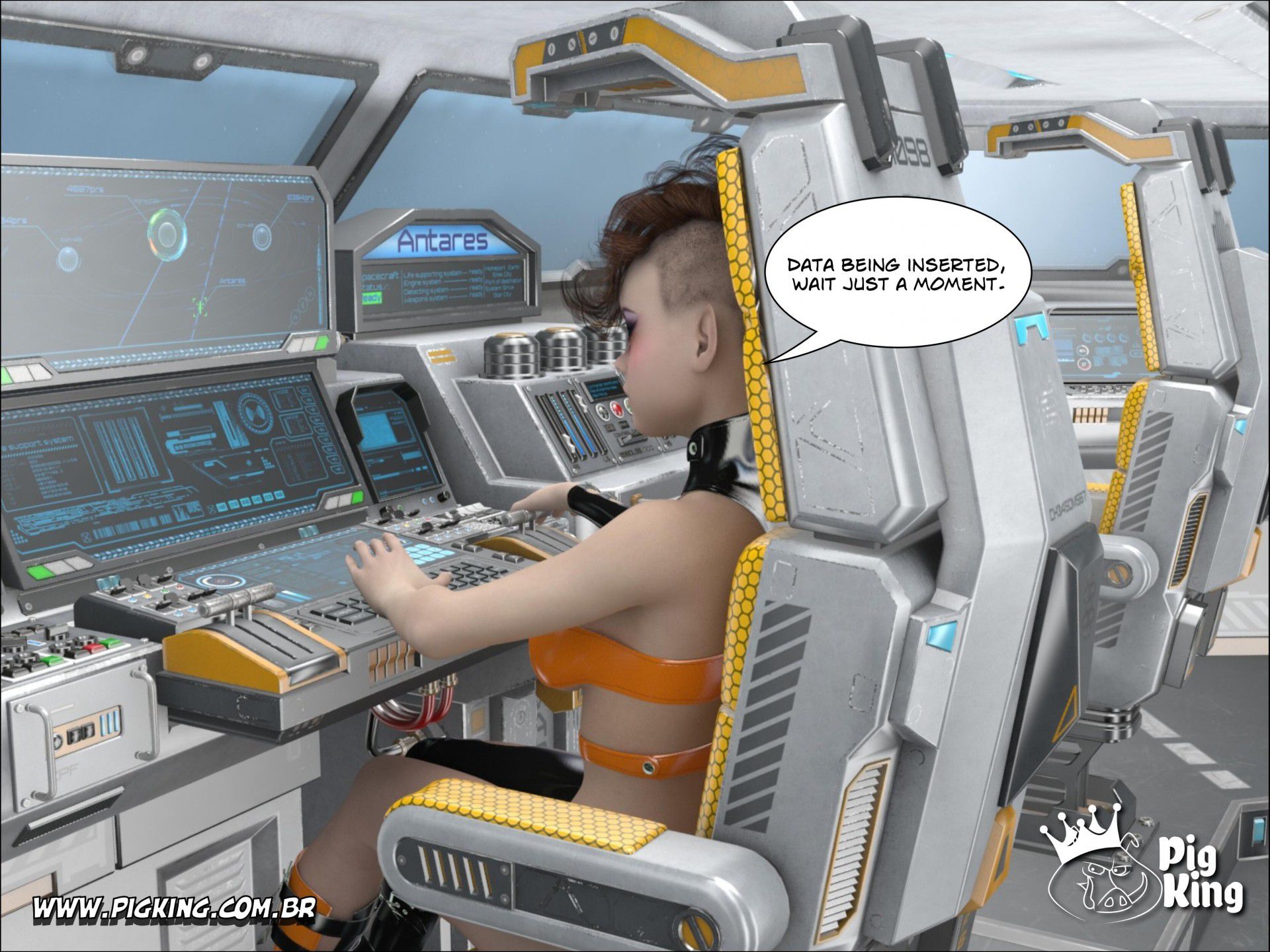 Beyond The Worlds [PigKing] - Chapter 1 — Page 7