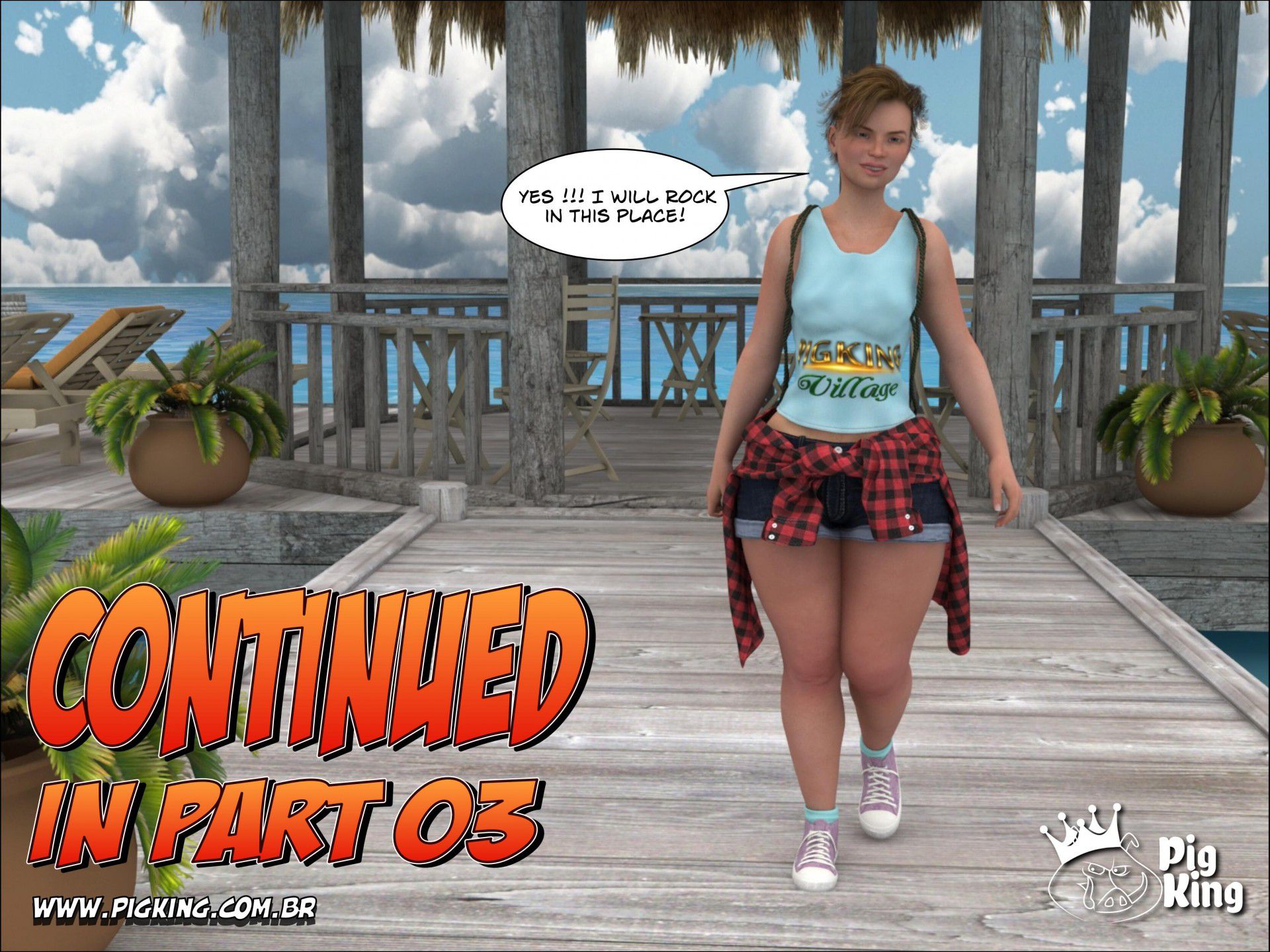 Tropical Paradise – Leonard, Helena, Katherine, Nininho [PigKing] - Chapter 2 — Page 71