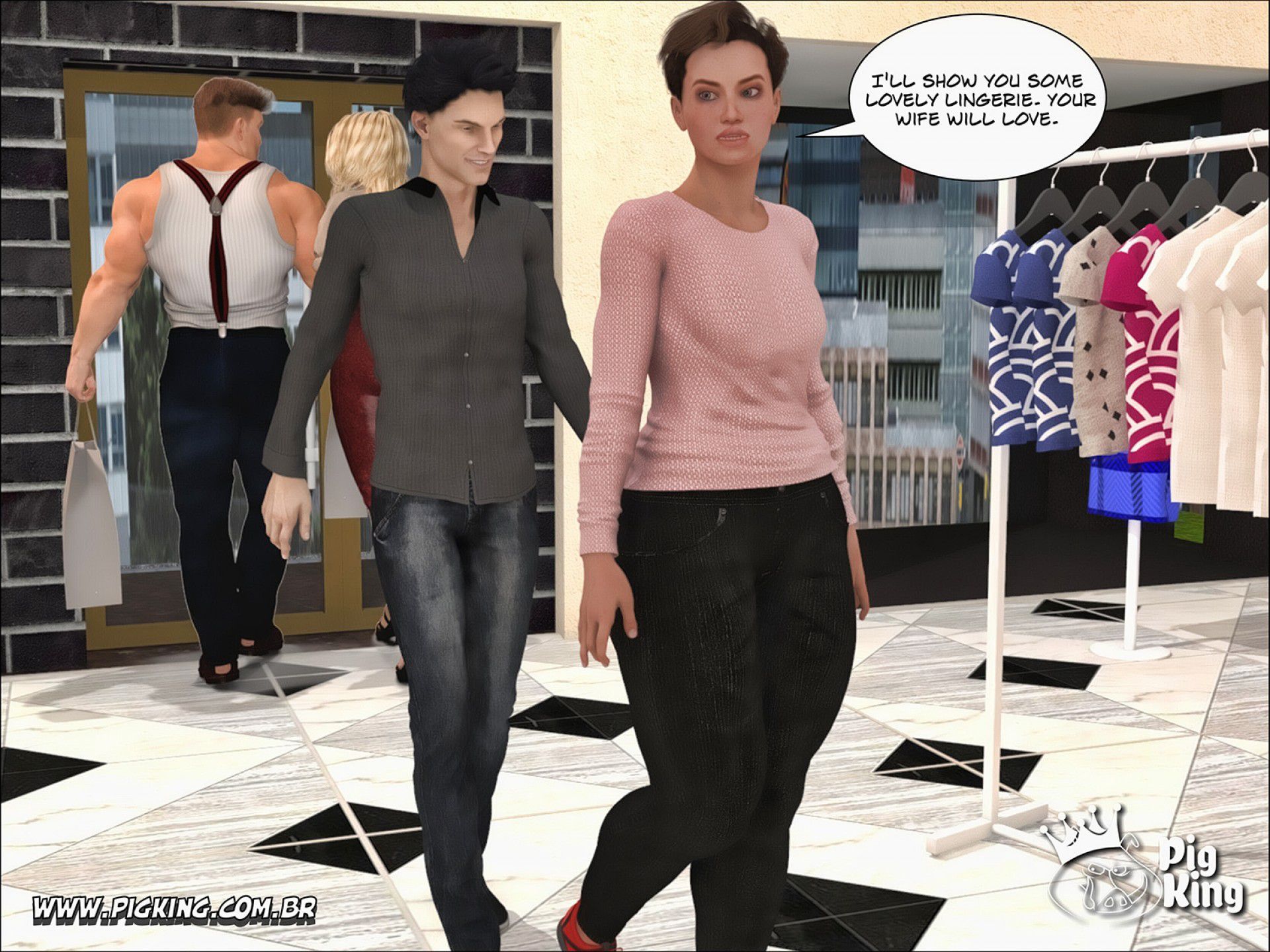 It’s For My Wife – Luke [PigKing] - Chapter 1 — Page 9