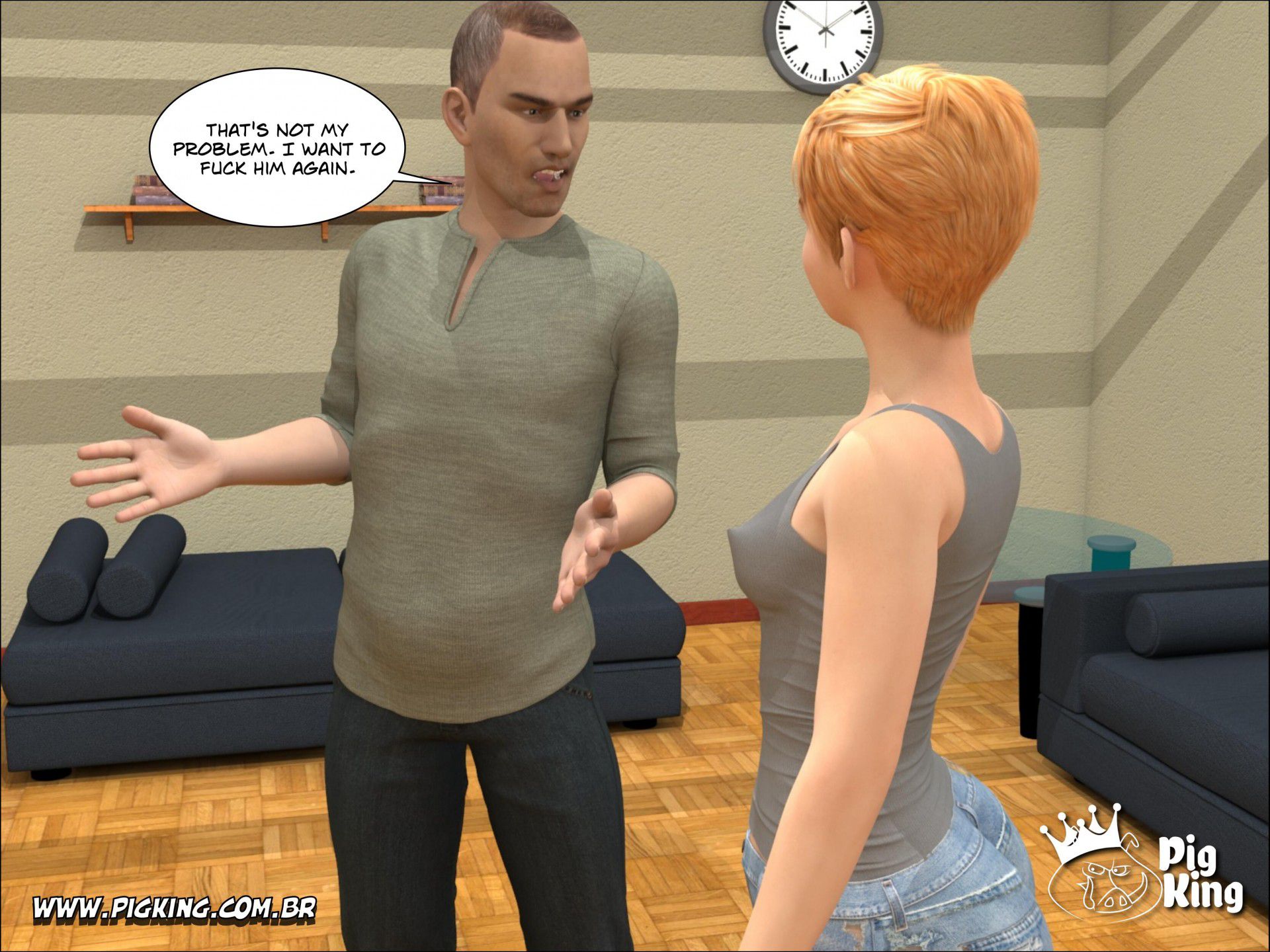 Best Friends – Margaret, Brigitte, Dominique [PigKing] - Chapter 2 — Page 8