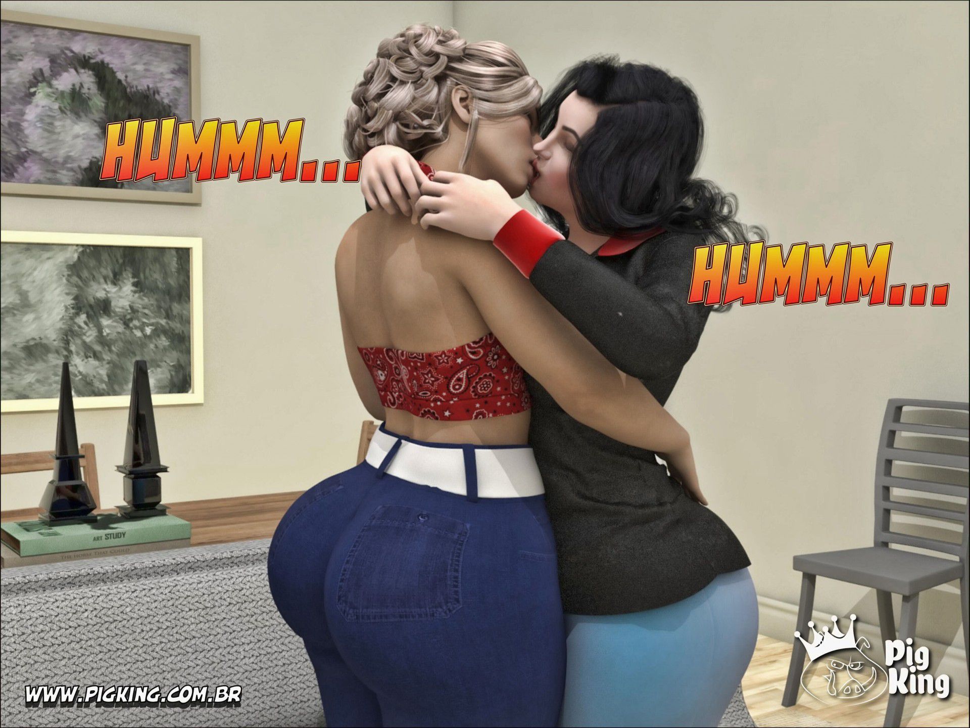 Best Friends – Margaret, Brigitte, Dominique [PigKing] - Chapter 1 — Page 14