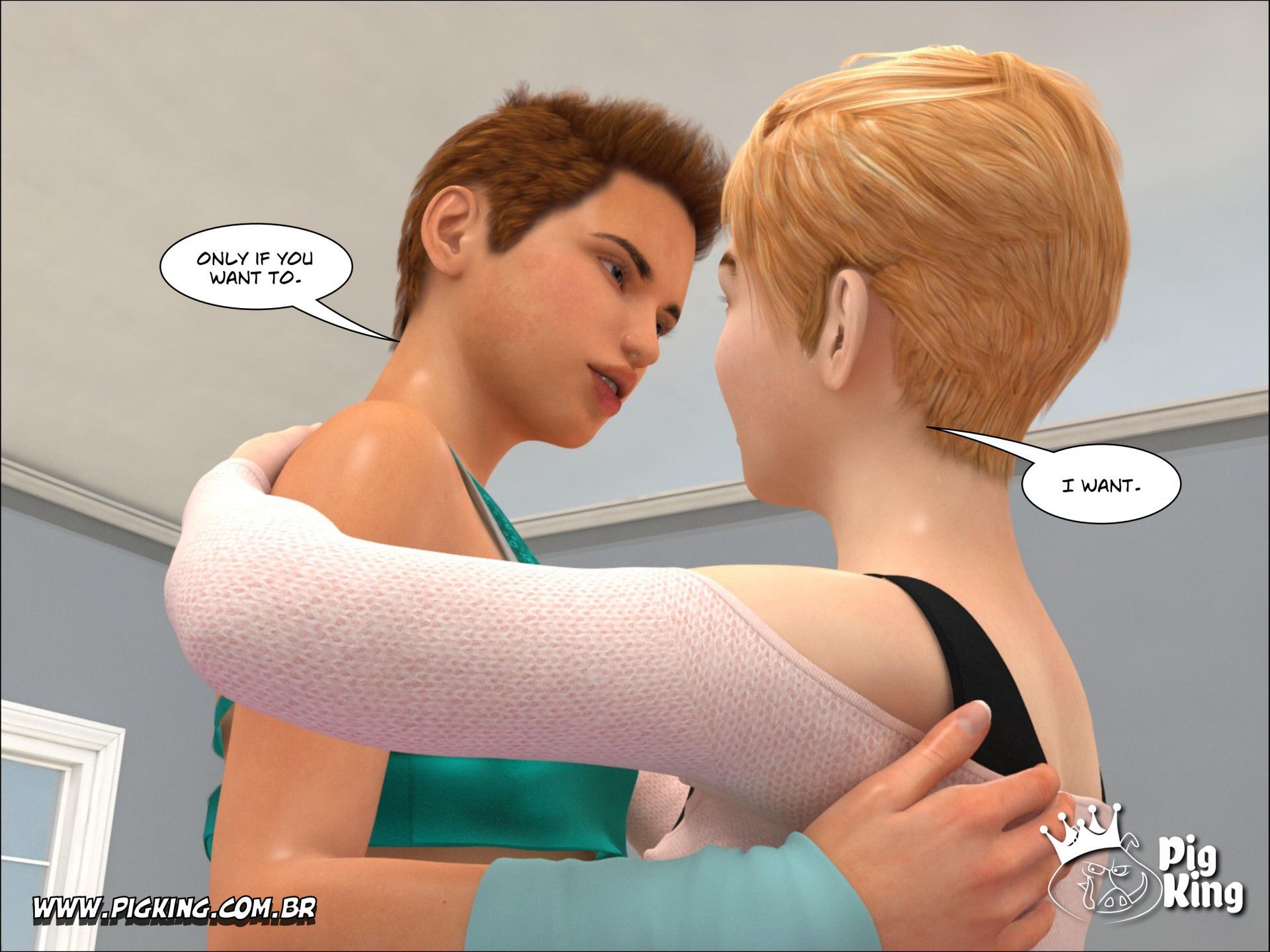 Yoga Flex – Margaret, Dominique, Alan, Willy [PigKing] - Chapter 1 — Page 19