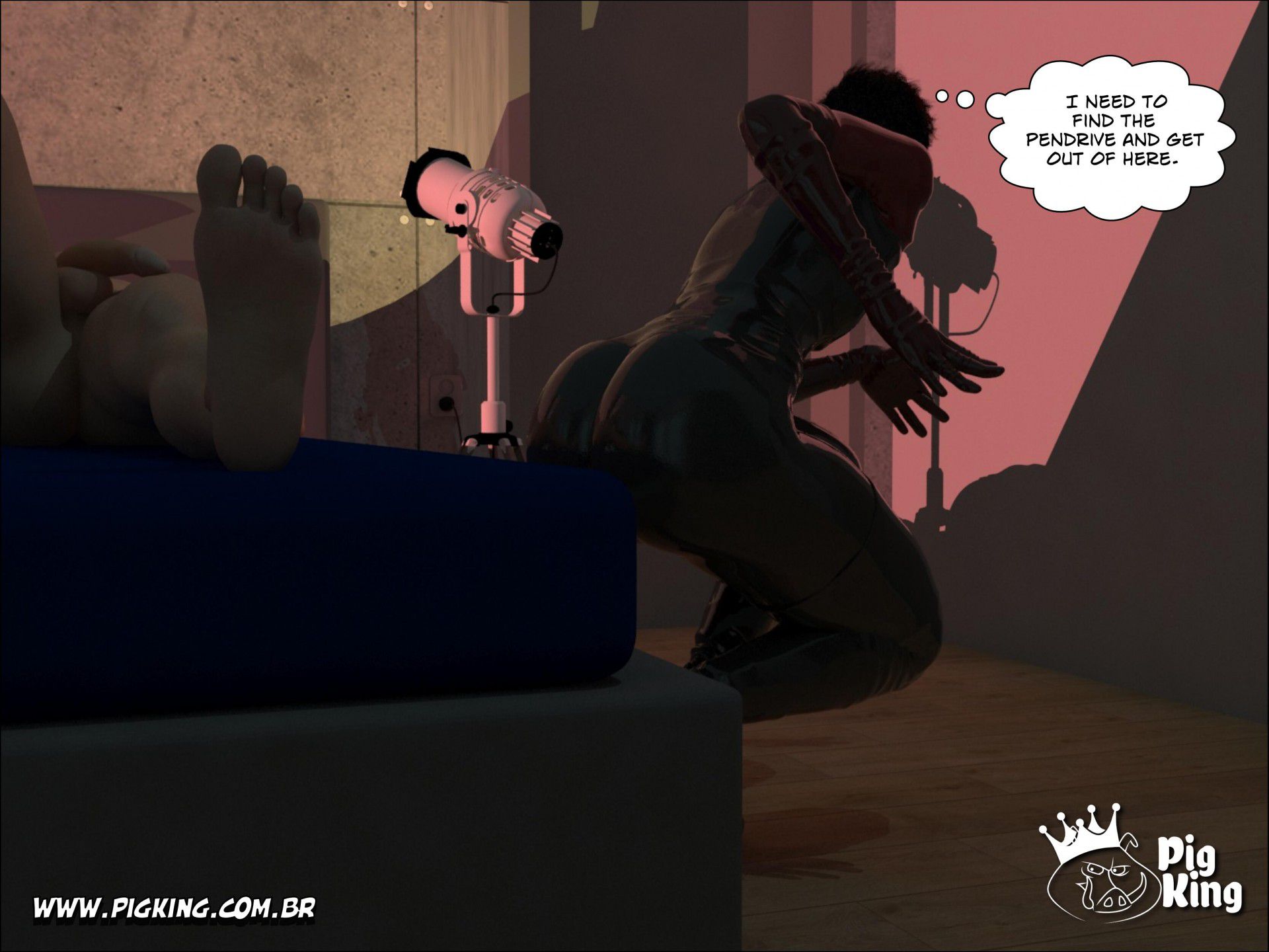 The Shadow Of The Night – Cameron [PigKing] - Chapter 1 — Page 11