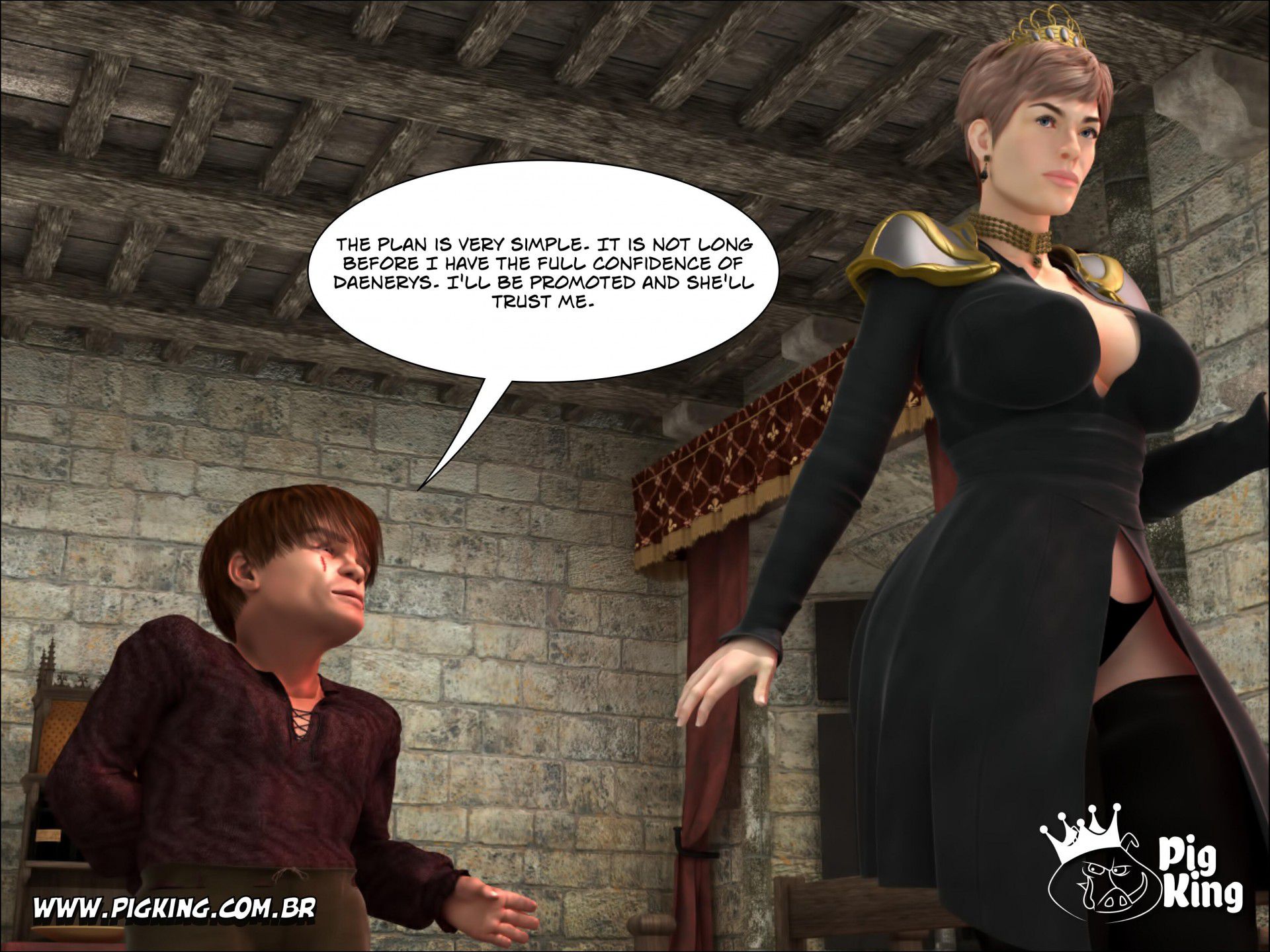 Game Of Thrones (Game Of Thrones) [PigKing] - Chapter 1 — Page 10