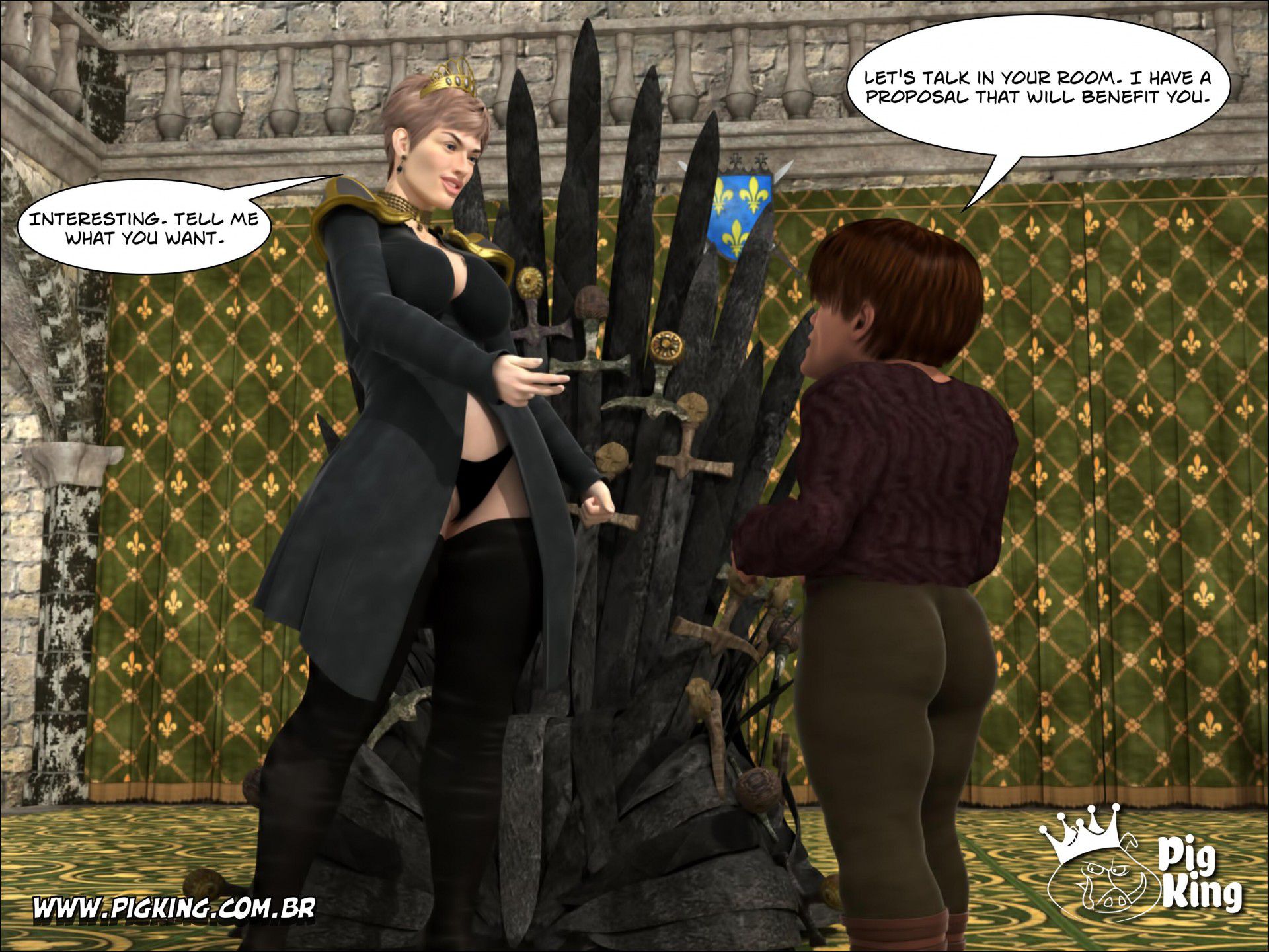 Game Of Thrones (Game Of Thrones) [PigKing] - Chapter 1 — Page 7