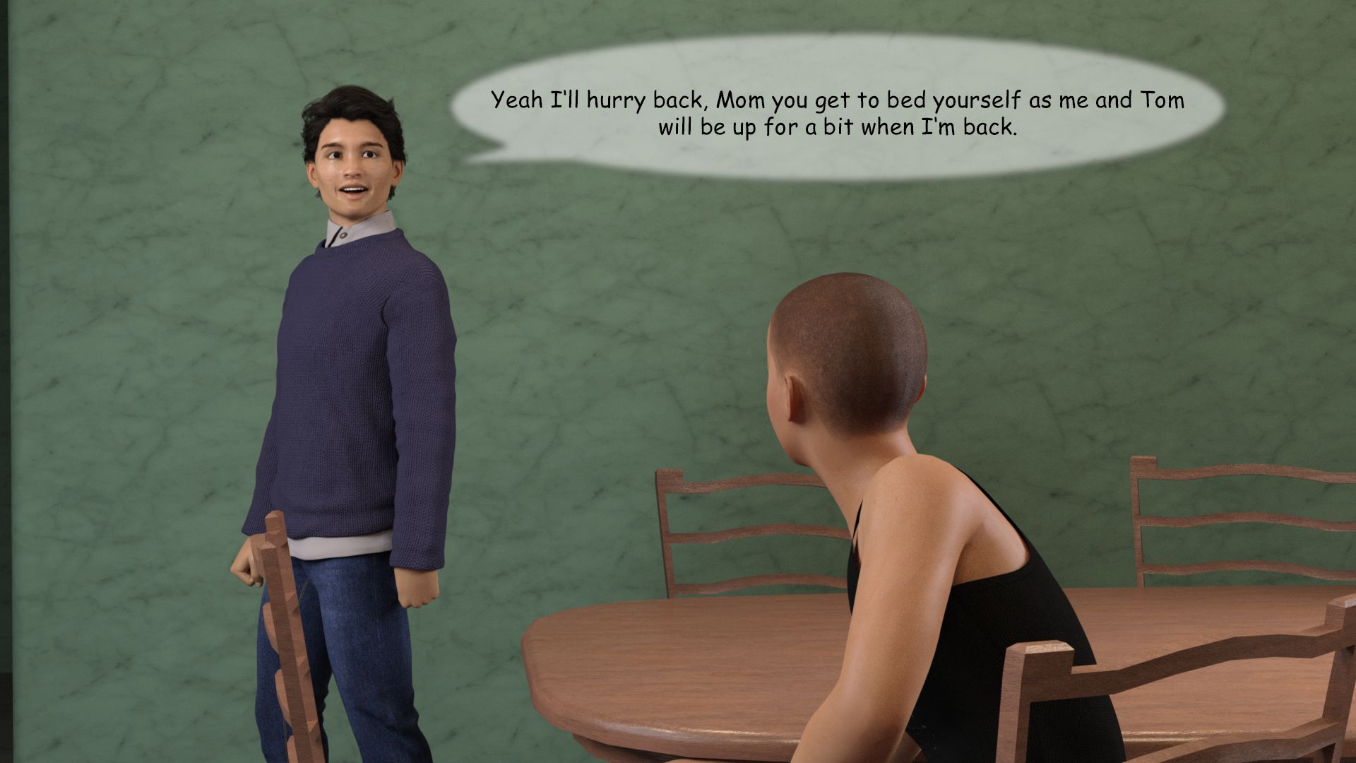 My Son’s Best Friend [VforVendettaV] - Chapter 1 — Page 7