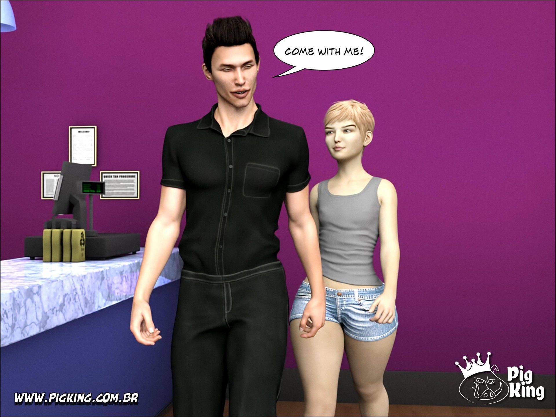 Tanning – Dominique [PigKing] - Chapter 1 — Page 6