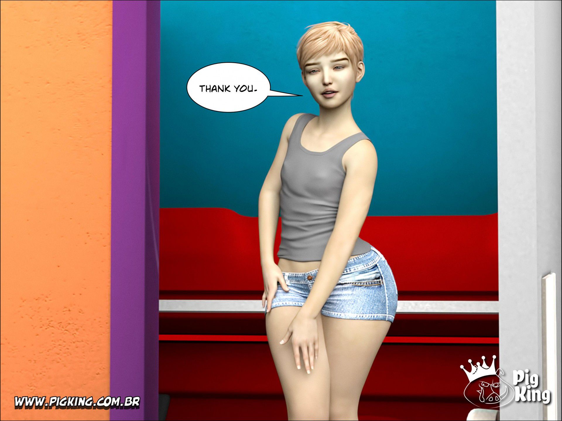 Tanning – Dominique [PigKing] - Chapter 1 — Page 8