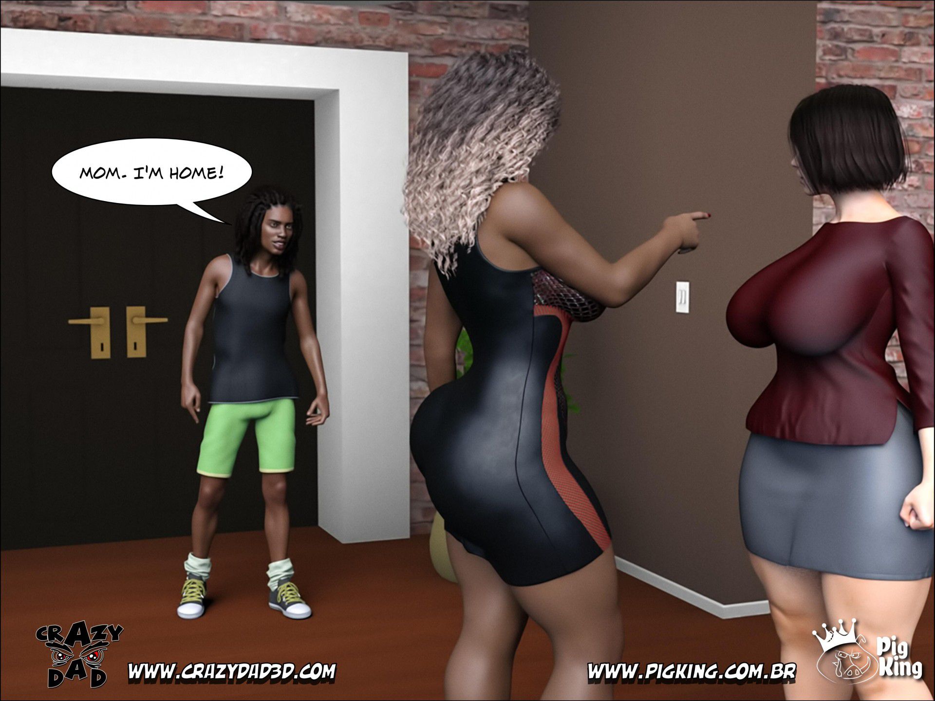 Charles’s Mother – Ophelia [PigKing , CrazyDad3D] - Chapter 1 — Page 12