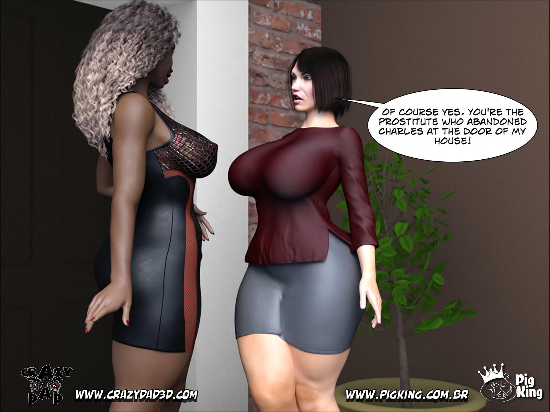 Charles’s Mother – Ophelia [PigKing , CrazyDad3D] - Chapter 1 — Page 6