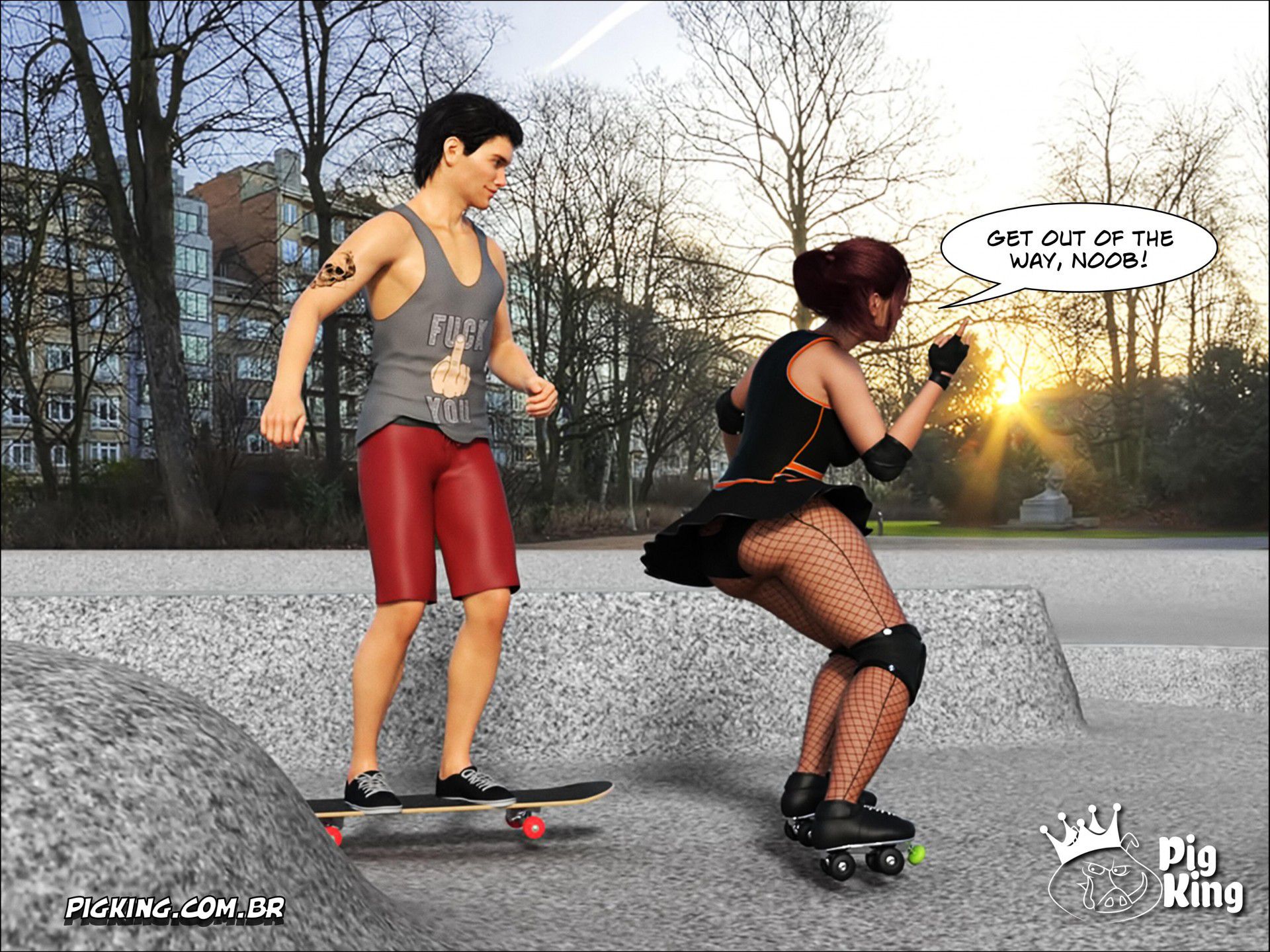 The Origin Of Nadine – Nadine [PigKing] - Chapter 3 — Page 26