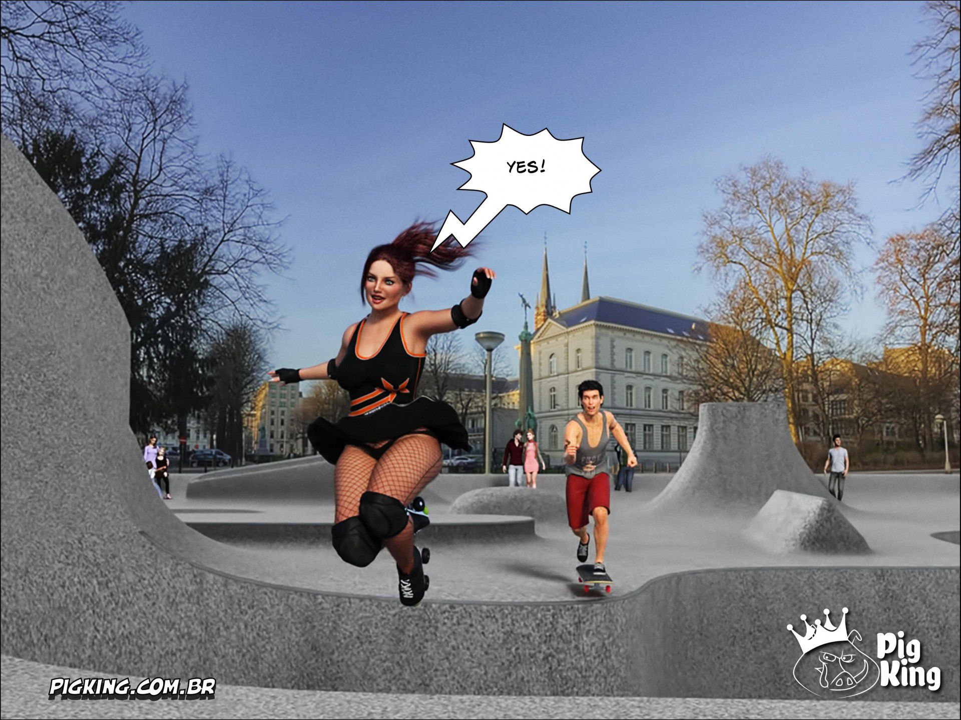 The Origin Of Nadine – Nadine [PigKing] - Chapter 3 — Page 35