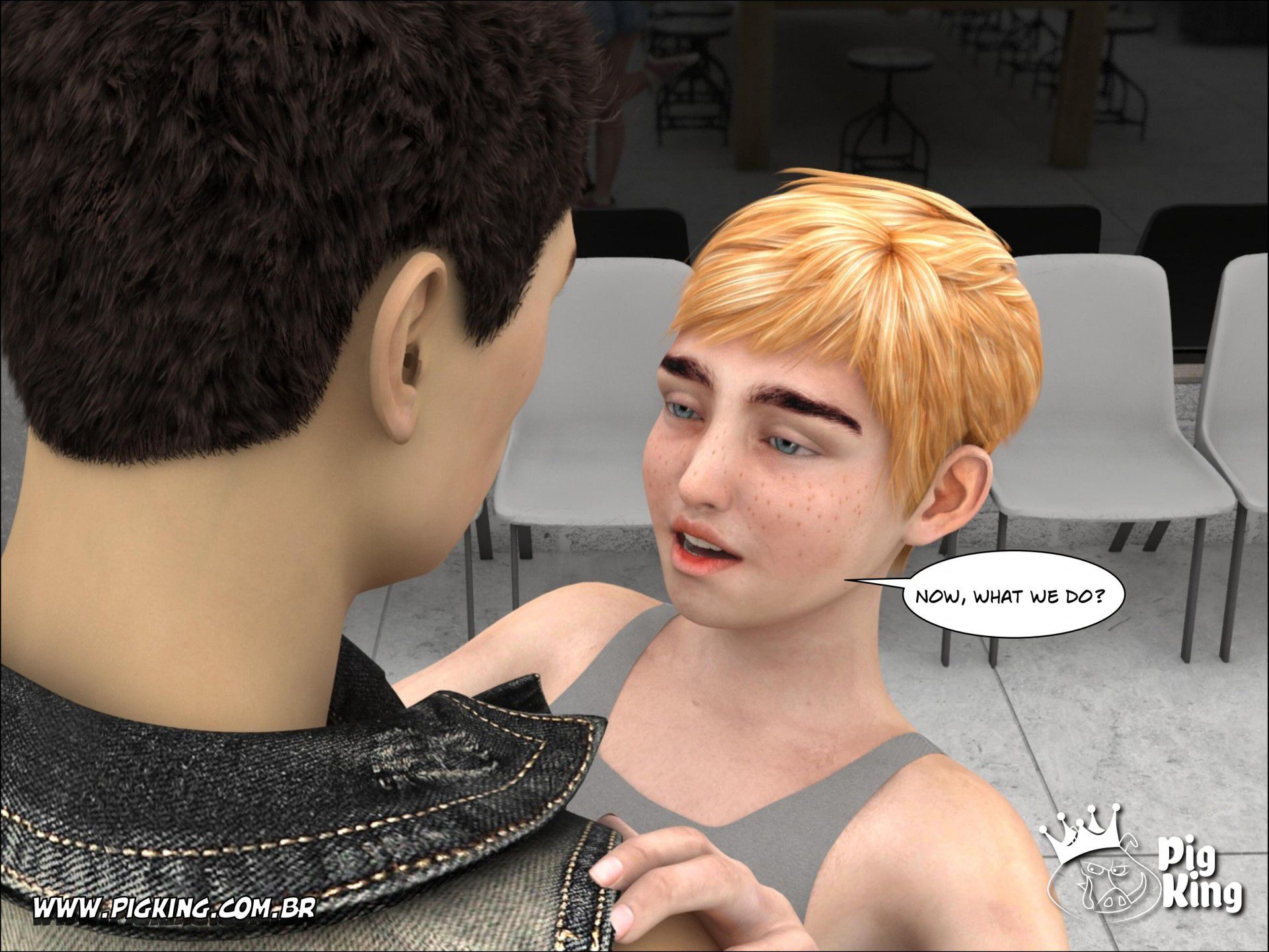 Coffee In The Laundry – Dominique [PigKing] - Chapter 1 — Page 26