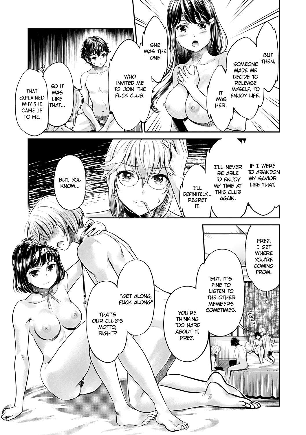 The Fuck Club’s Different Hues of Hoe [Umemaru, Mizuryu Kei] - Chapter 7 — Page 5