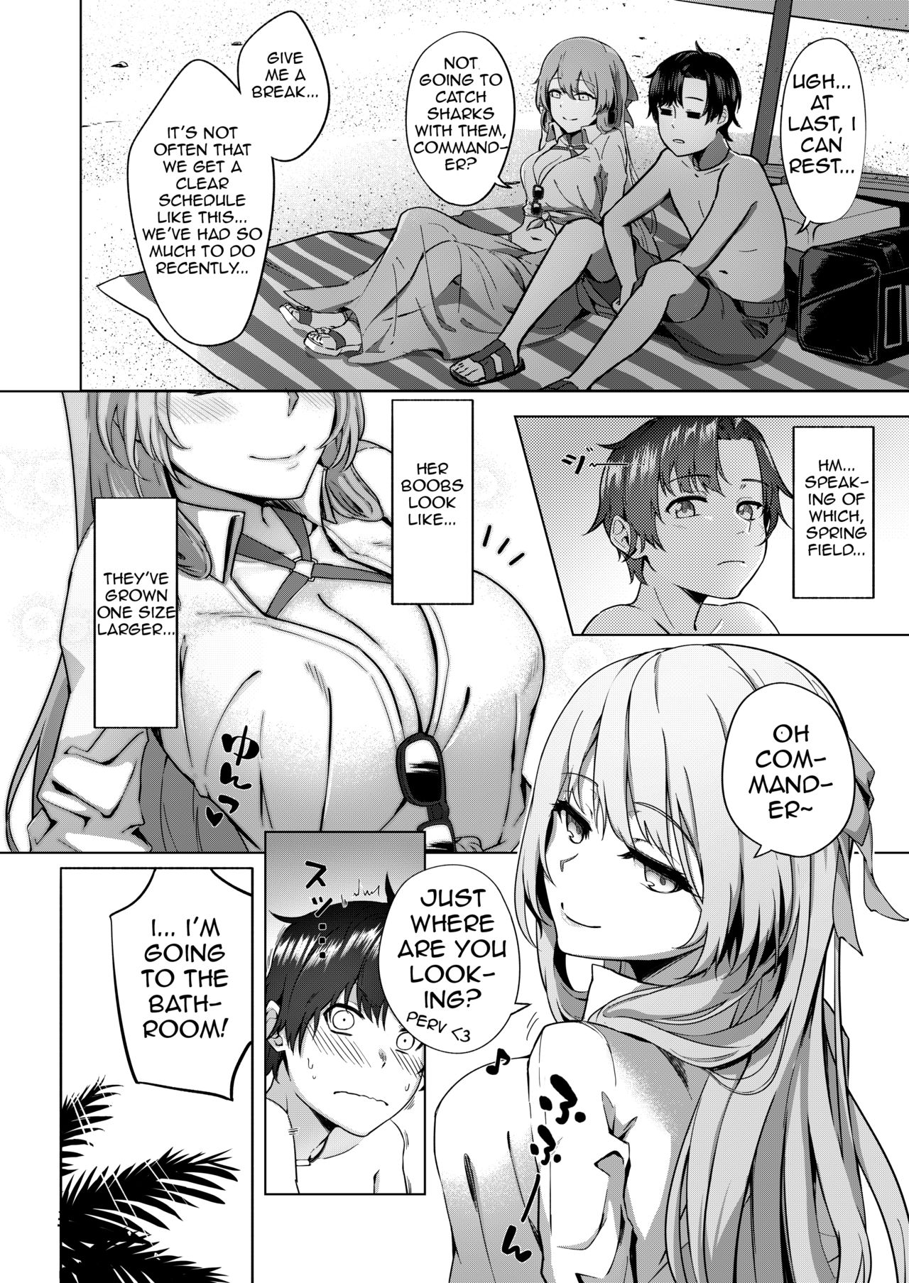 Field on Fire (Girls’ Frontline) [JOJODESU] - Chapter 1 — Page 4