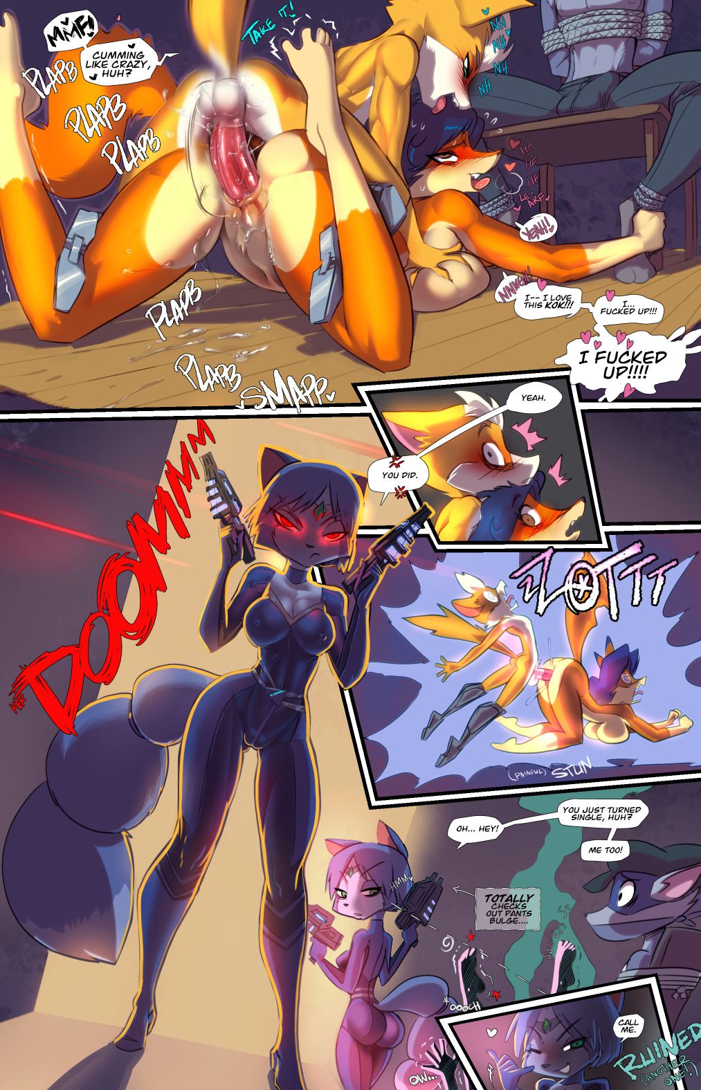 StarFuxxx (Sly Cooper , Star Fox) [Fred Perry] - Chapter 1 — Page 4