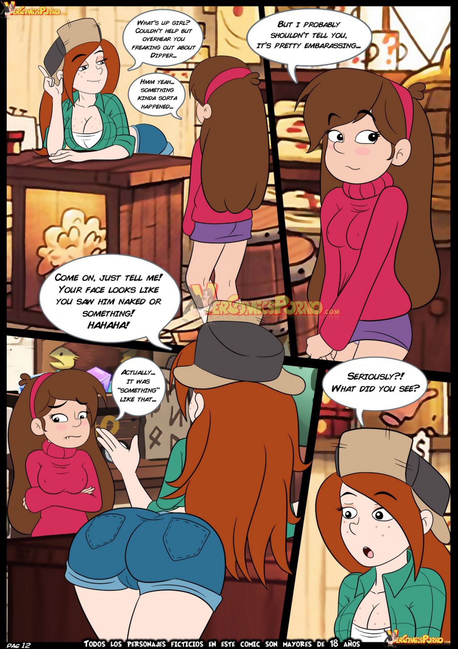 Gravity Fucks (Gravity Falls) [Croc] - Chapter 1 — Page 13