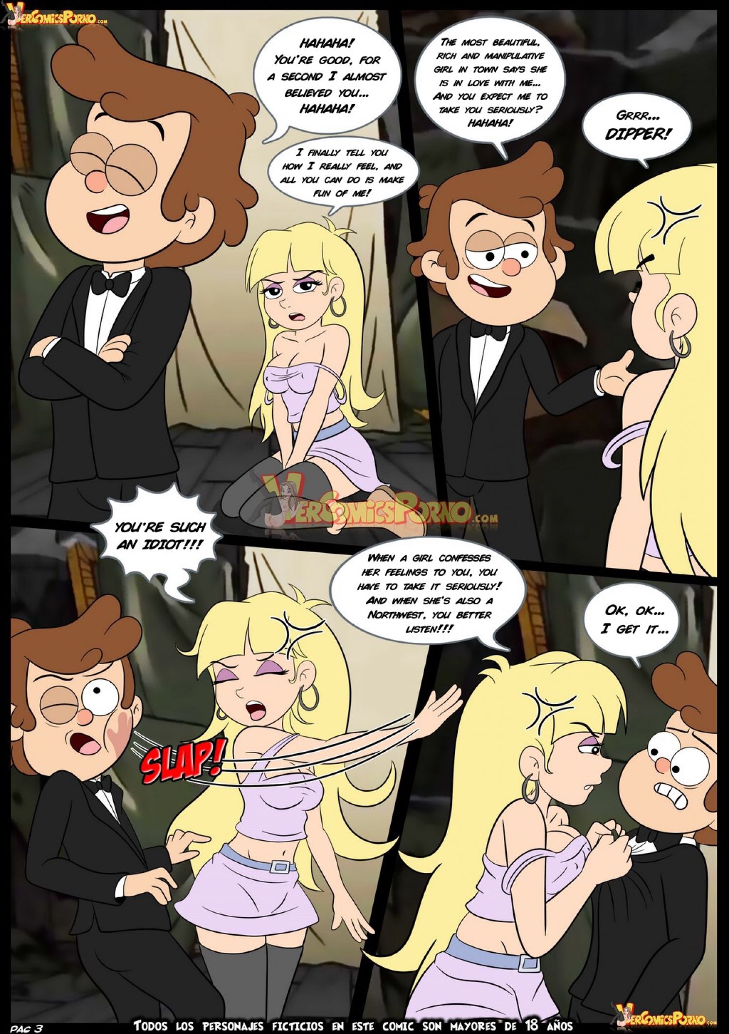 Gravity Fucks (Gravity Falls) [Croc] - Chapter 1 — Page 4