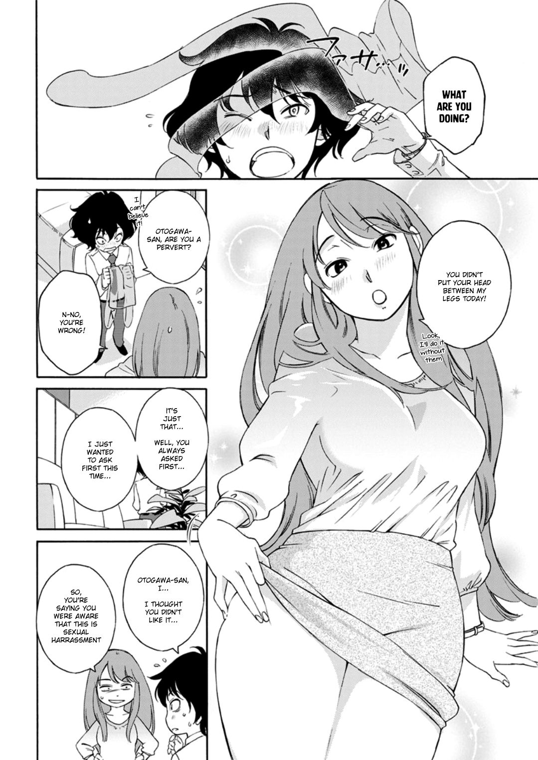 Otogawa-san And The Manager Between Her Thighs [Mikihime] - Chapter 1 — Page 10