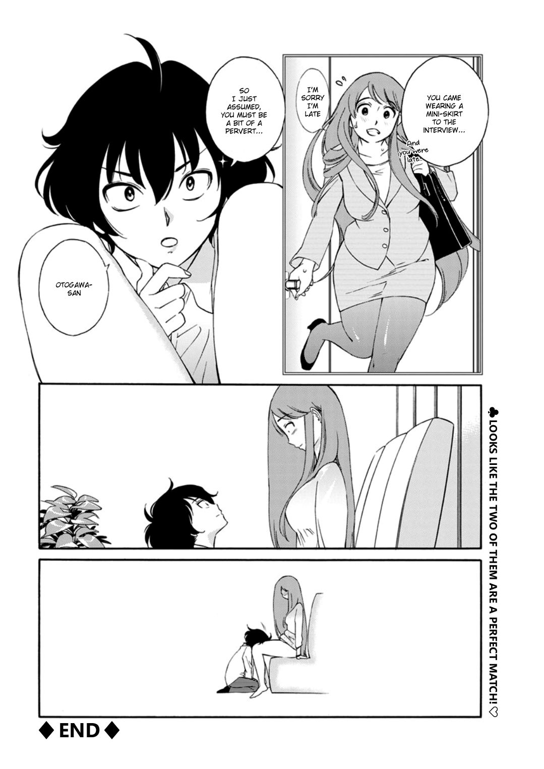 Otogawa-san And The Manager Between Her Thighs [Mikihime] - Chapter 1 — Page 18