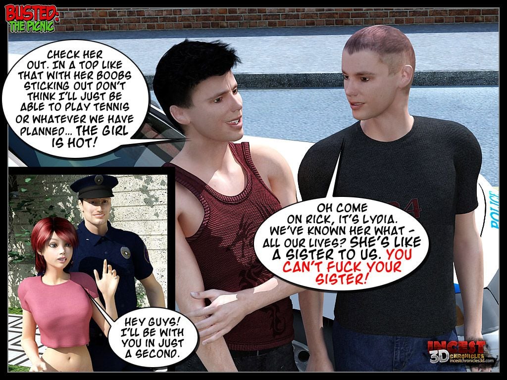 Busted [IncestChronicles3D] - Chapter 1 — Page 6