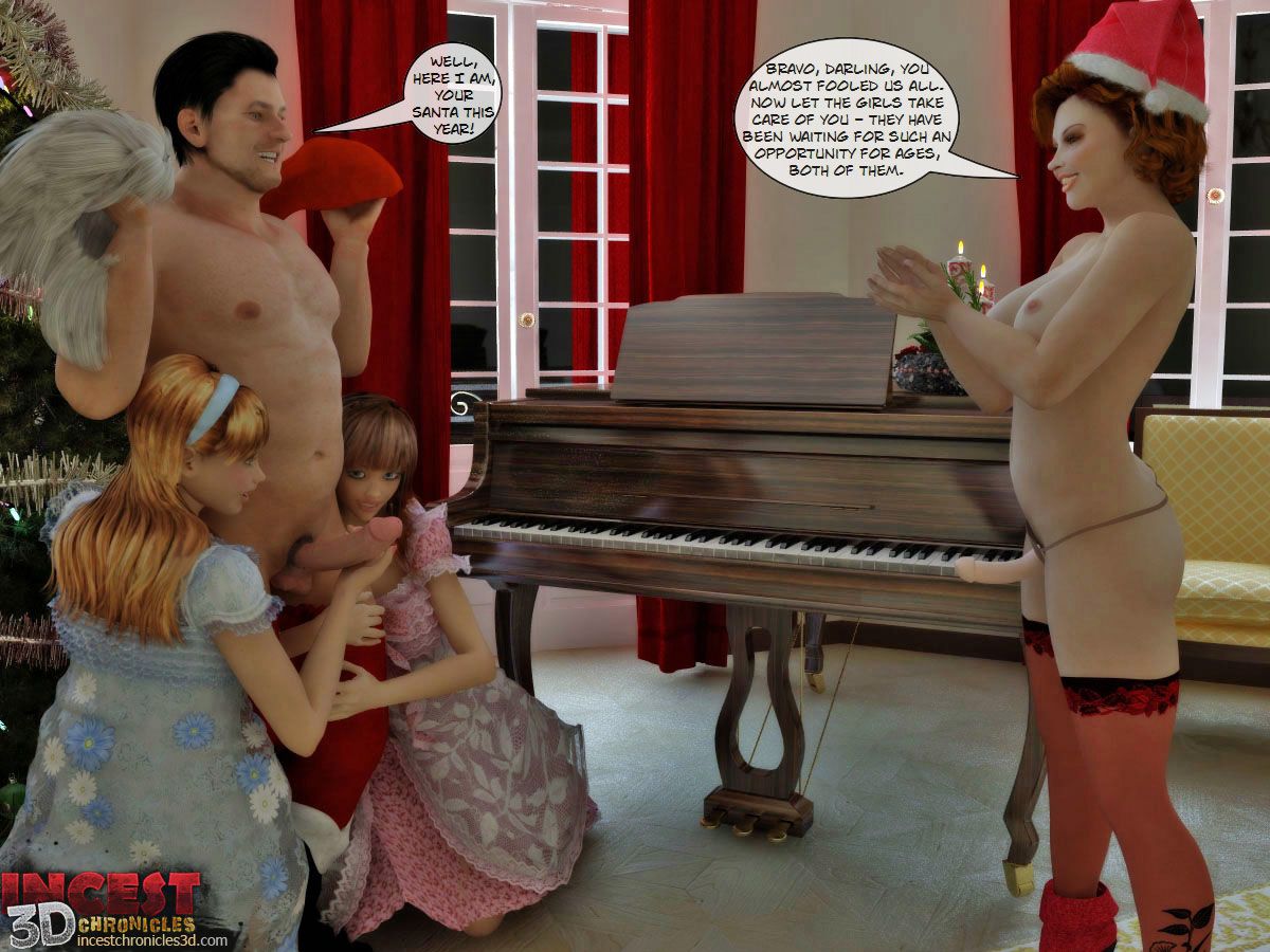 Christmas Gift [IncestChronicles3D] - Chapter 2 — Page 37