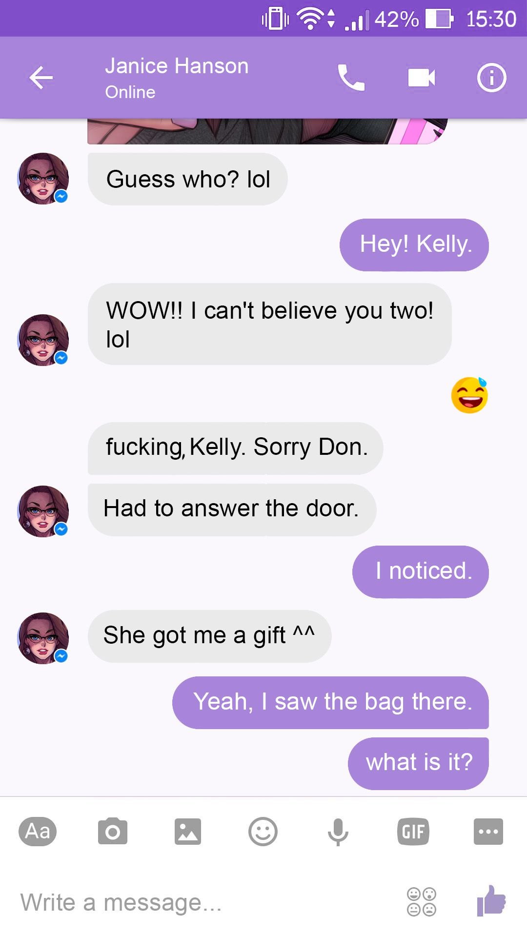 Chat With Janice [Romulo Melkor Mancin] - Chapter 1 — Page 20