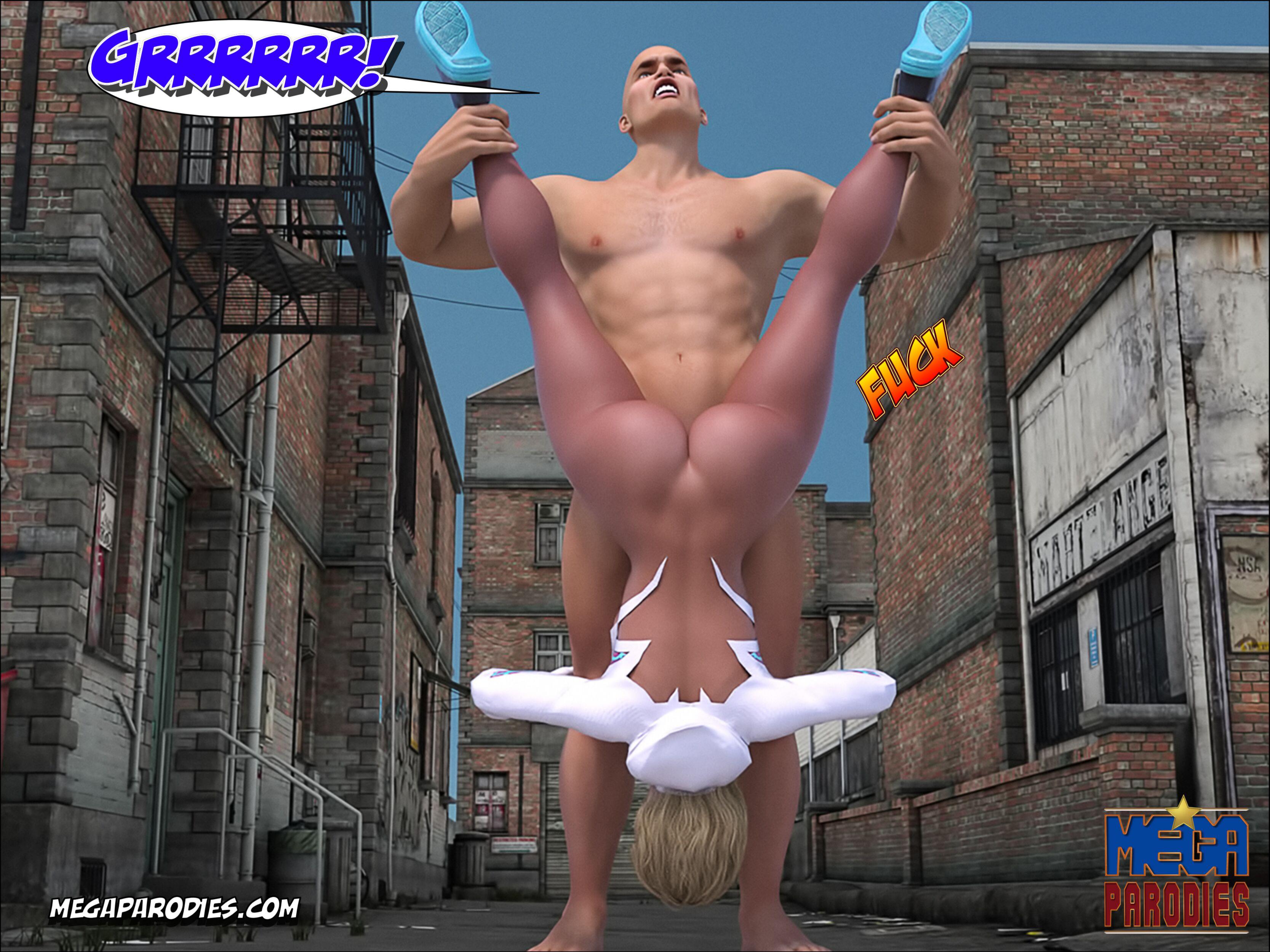 Spider-Gwen X Rhino (Spider-Man) [MegaParodies] - Chapter 3 — Page 22