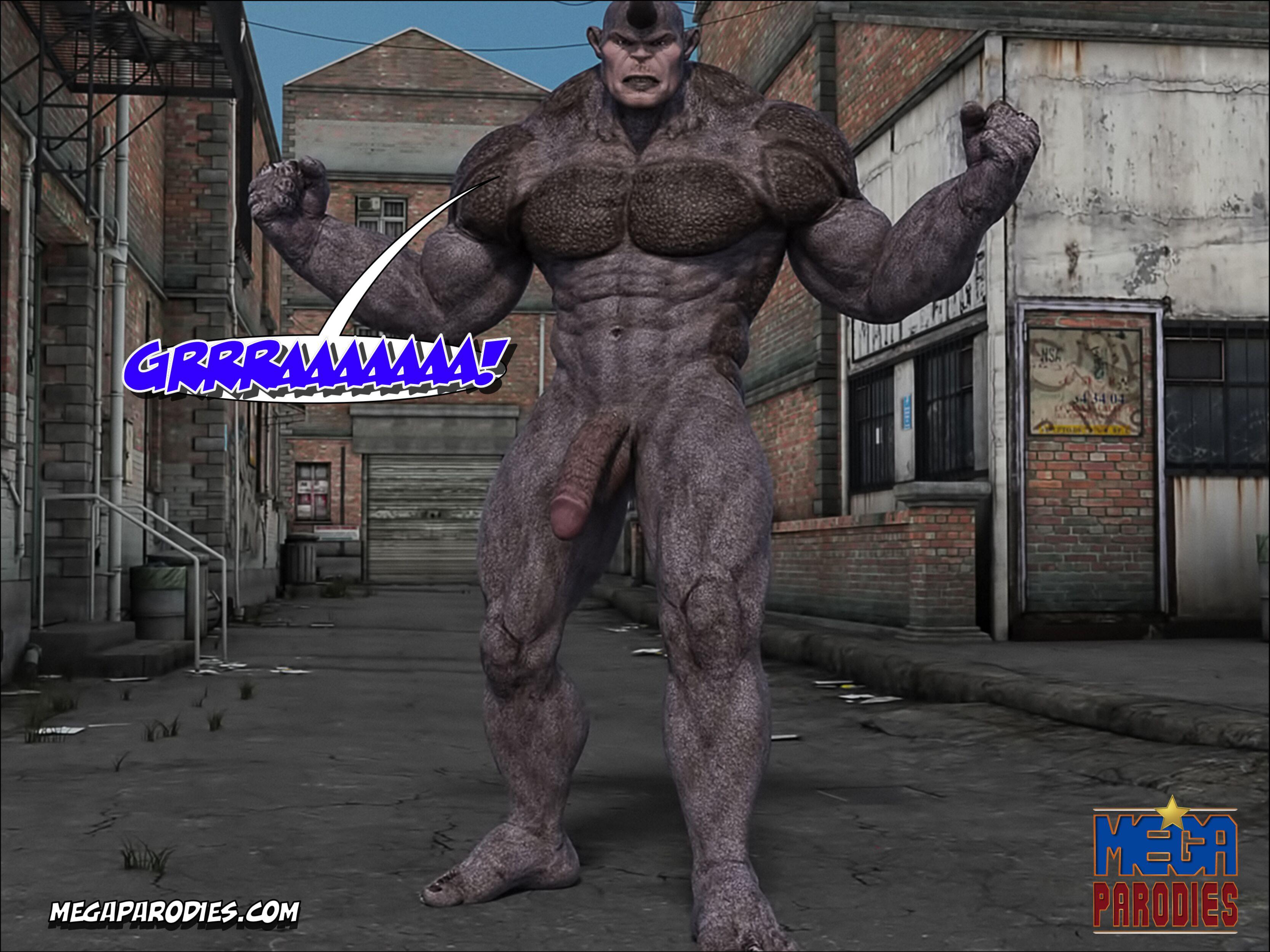 Spider-Gwen X Rhino (Spider-Man) [MegaParodies] - Chapter 3 — Page 36