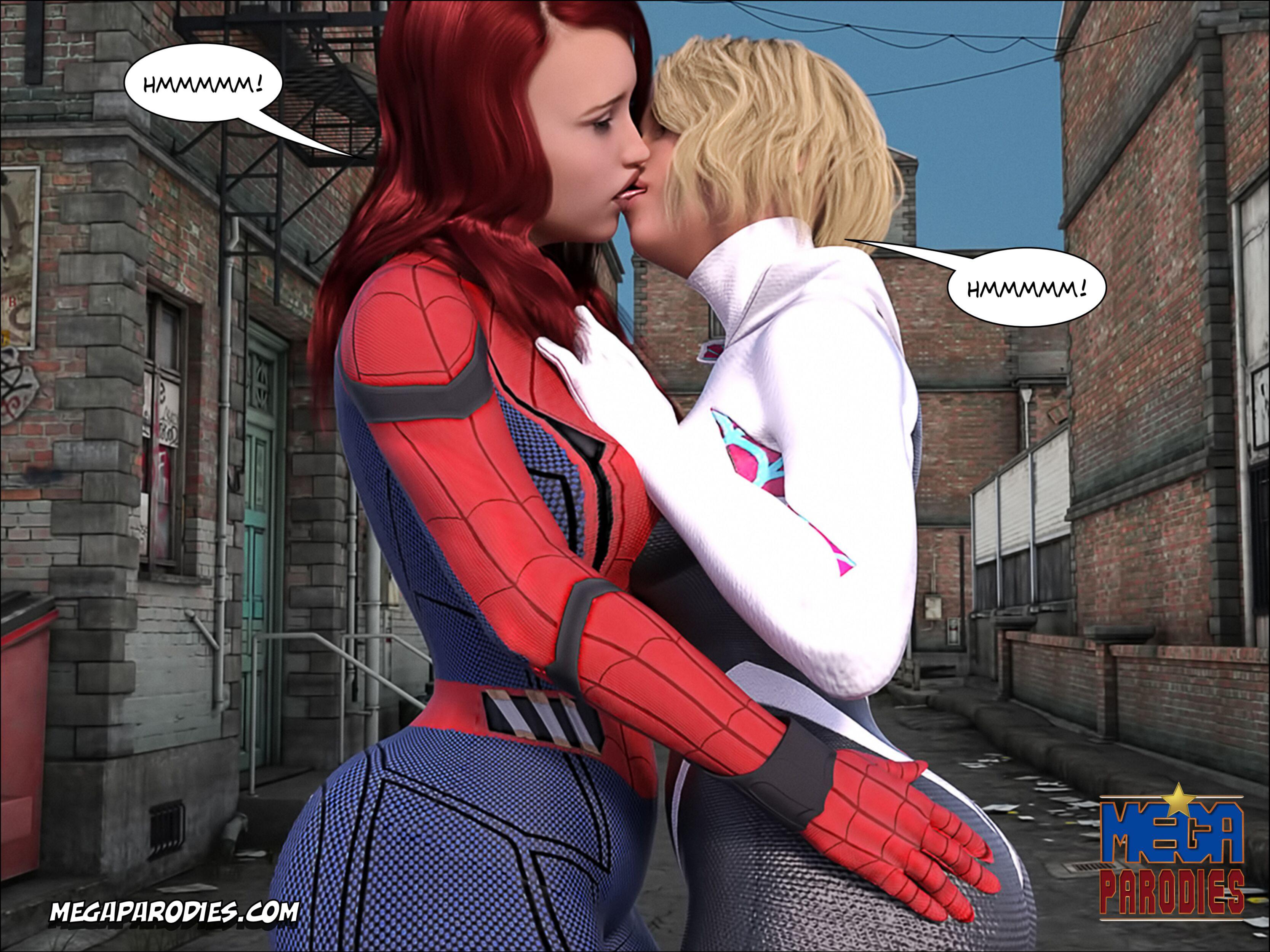 Spider-Gwen X Rhino (Spider-Man) [MegaParodies] - Chapter 3 — Page 52
