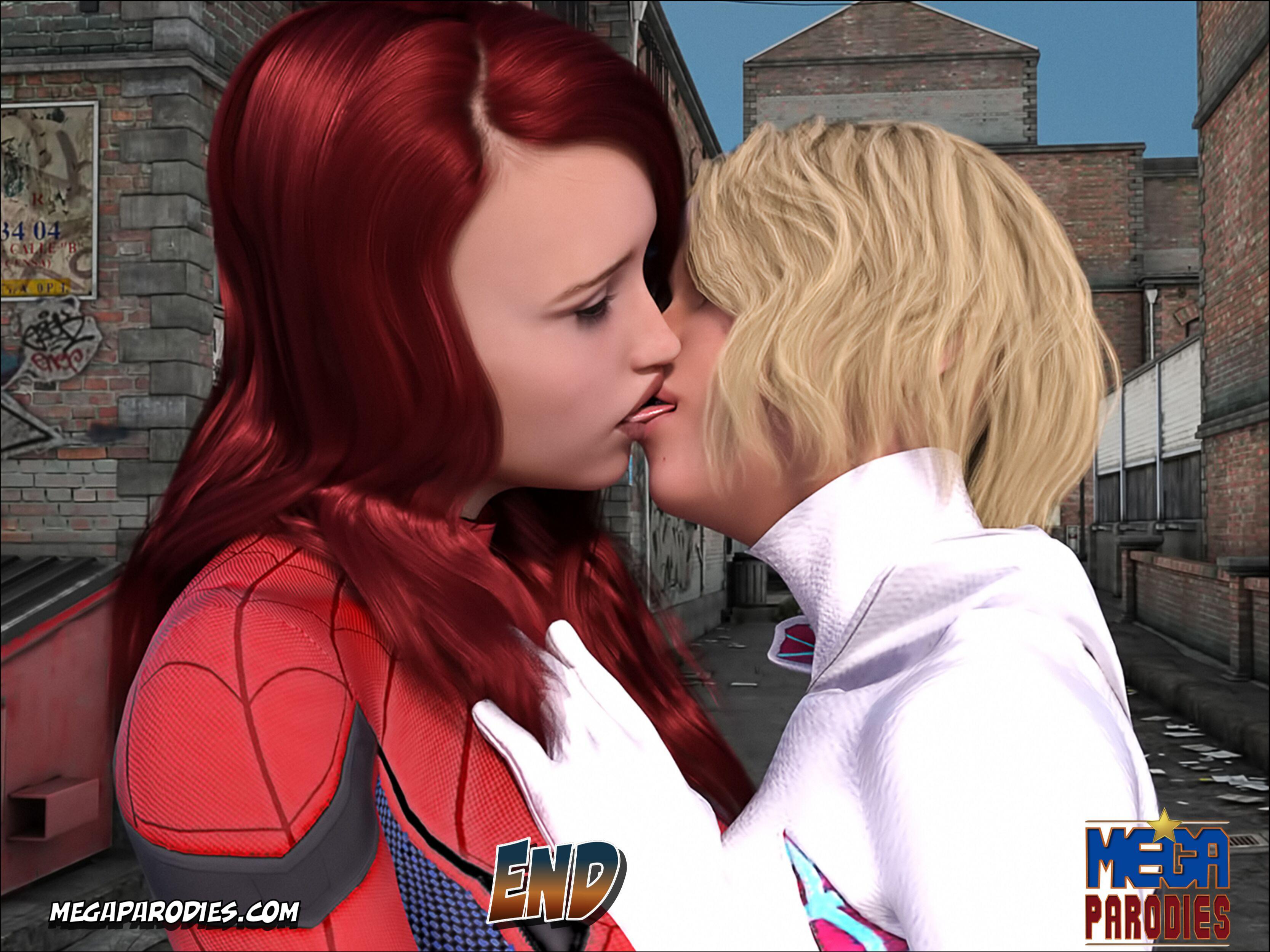 Spider-Gwen X Rhino (Spider-Man) [MegaParodies] - Chapter 3 — Page 53