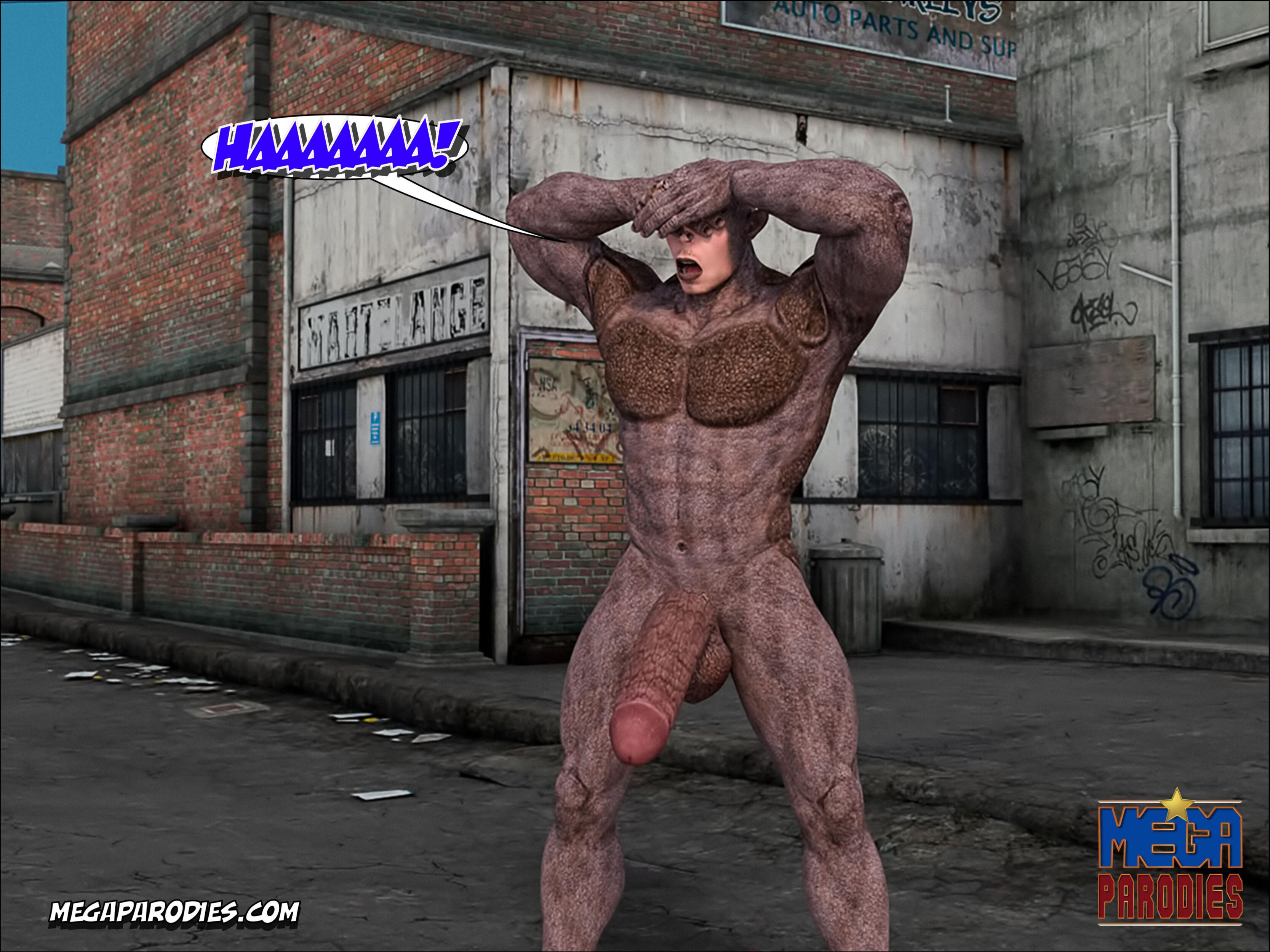 Spider-Gwen X Rhino (Spider-Man) [MegaParodies] - Chapter 2 — Page 49