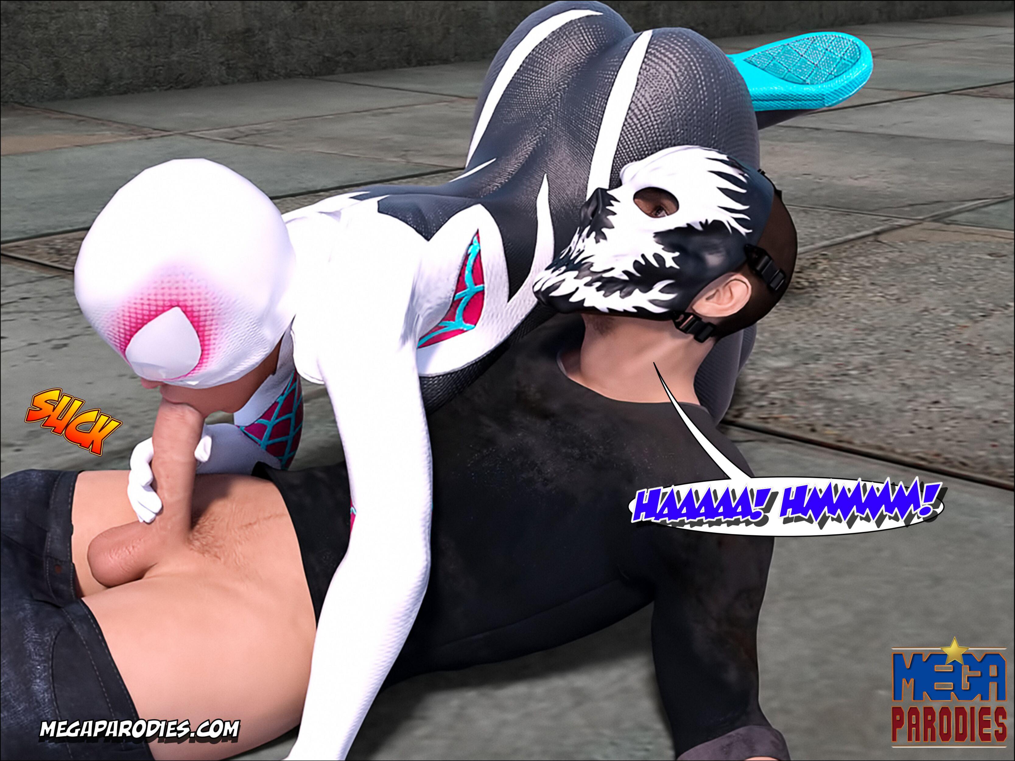 Spider-Gwen X Rhino (Spider-Man) [MegaParodies] - Chapter 1 — Page 33