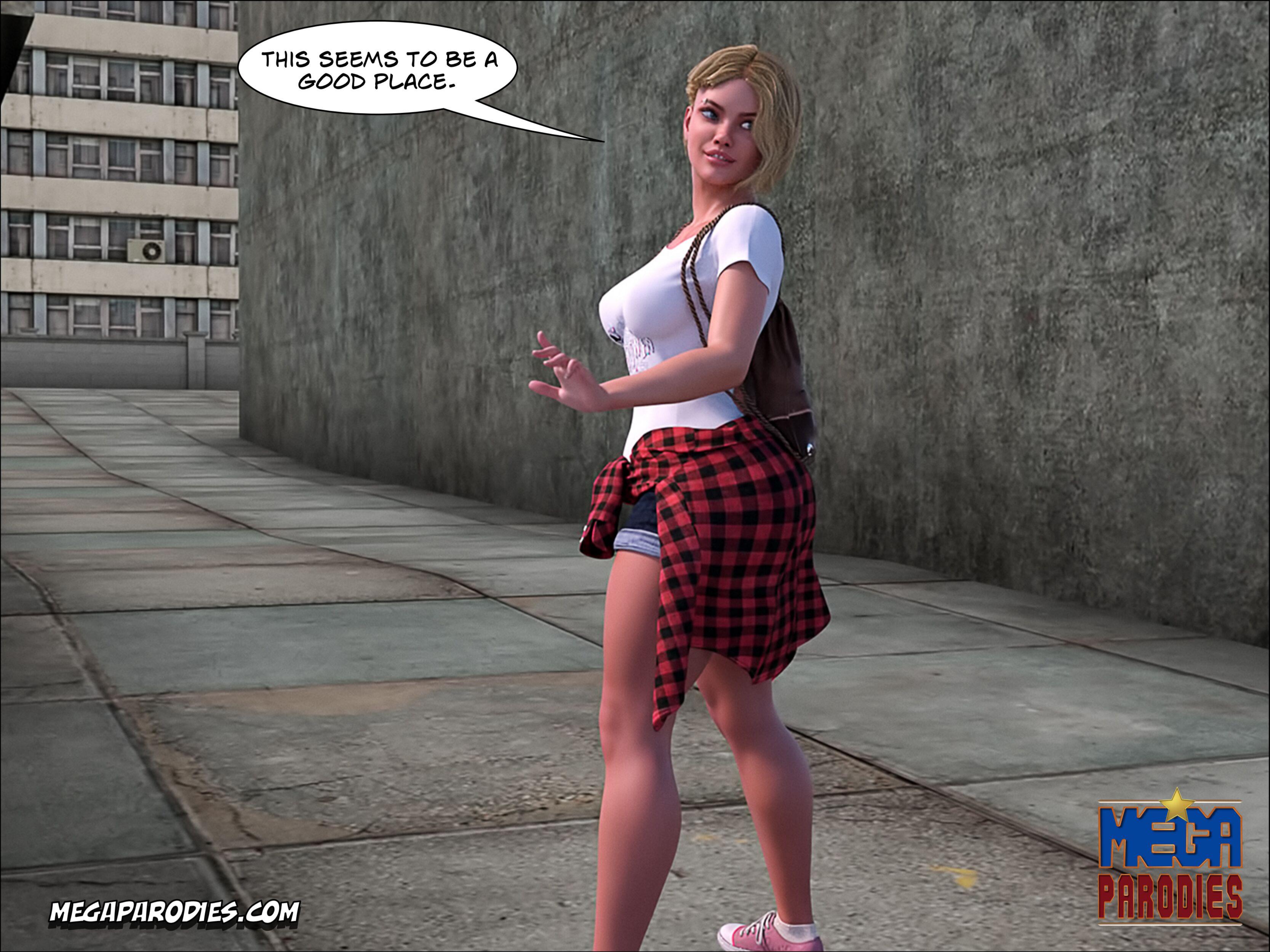 Spider-Gwen X Rhino (Spider-Man) [MegaParodies] - Chapter 1 — Page 49