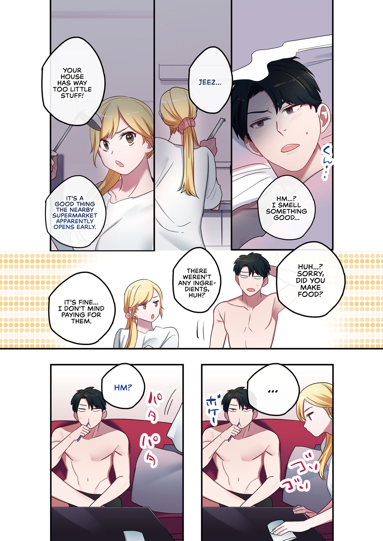 After Relentlessly Cumming Inside A Runaway Gyaru, We Started Living Together As Fuck Buddies [Oniben Katze] - Chapter 1 — Page 37