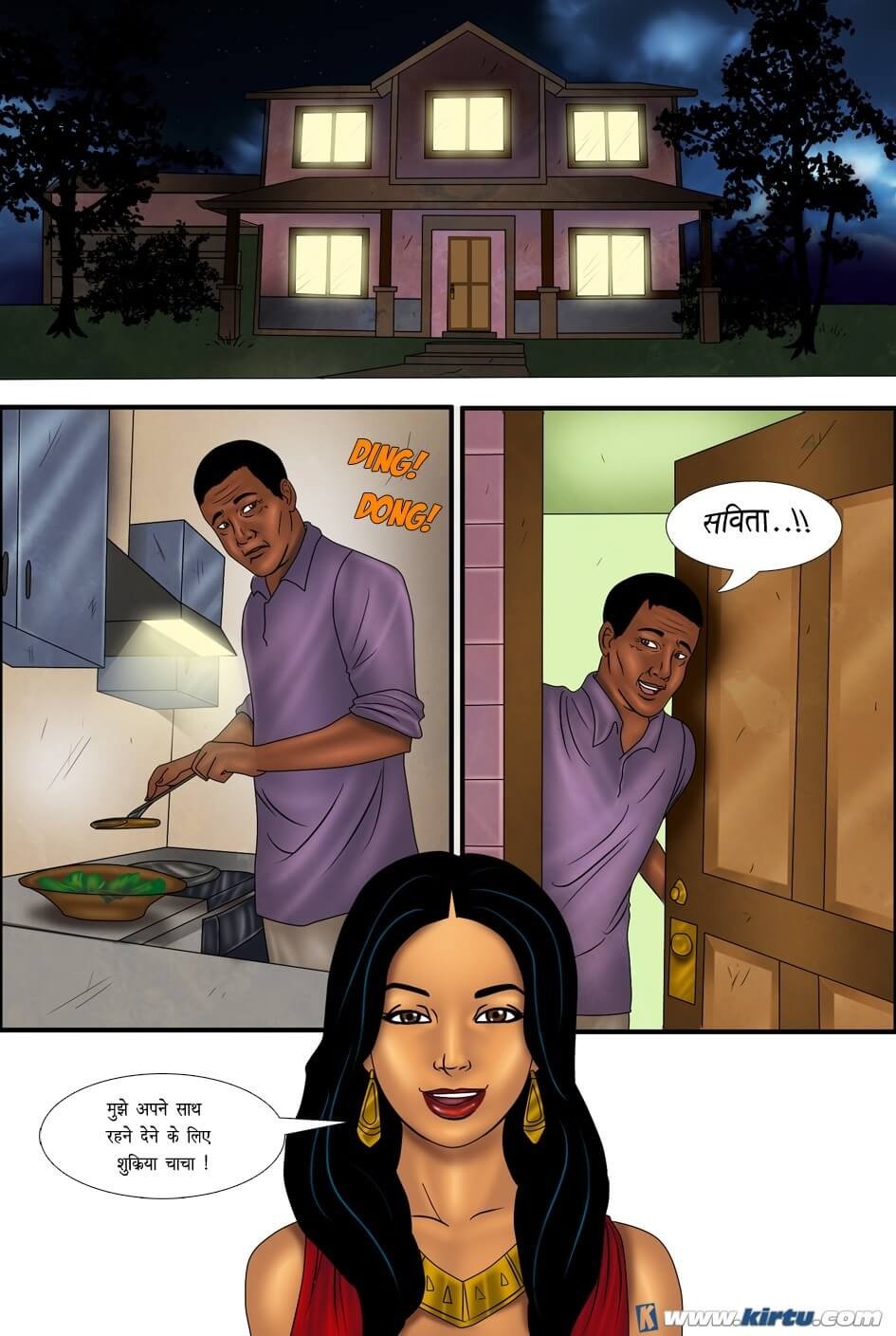 Savita Bhabhi Bollywood Dreams [Kirtu] - Chapter 3.5 — Page 19