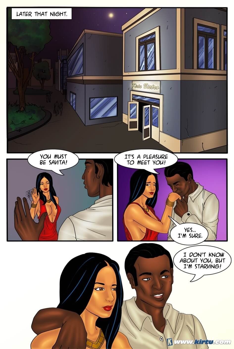 Savita Bhabhi Bollywood Dreams [Kirtu] - Chapter 3 — Page 8