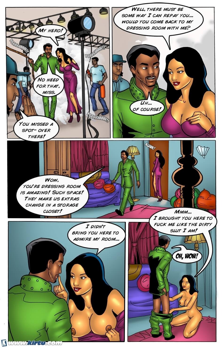 Savita Bhabhi Bollywood Dreams [Kirtu] - Chapter 2 — Page 4
