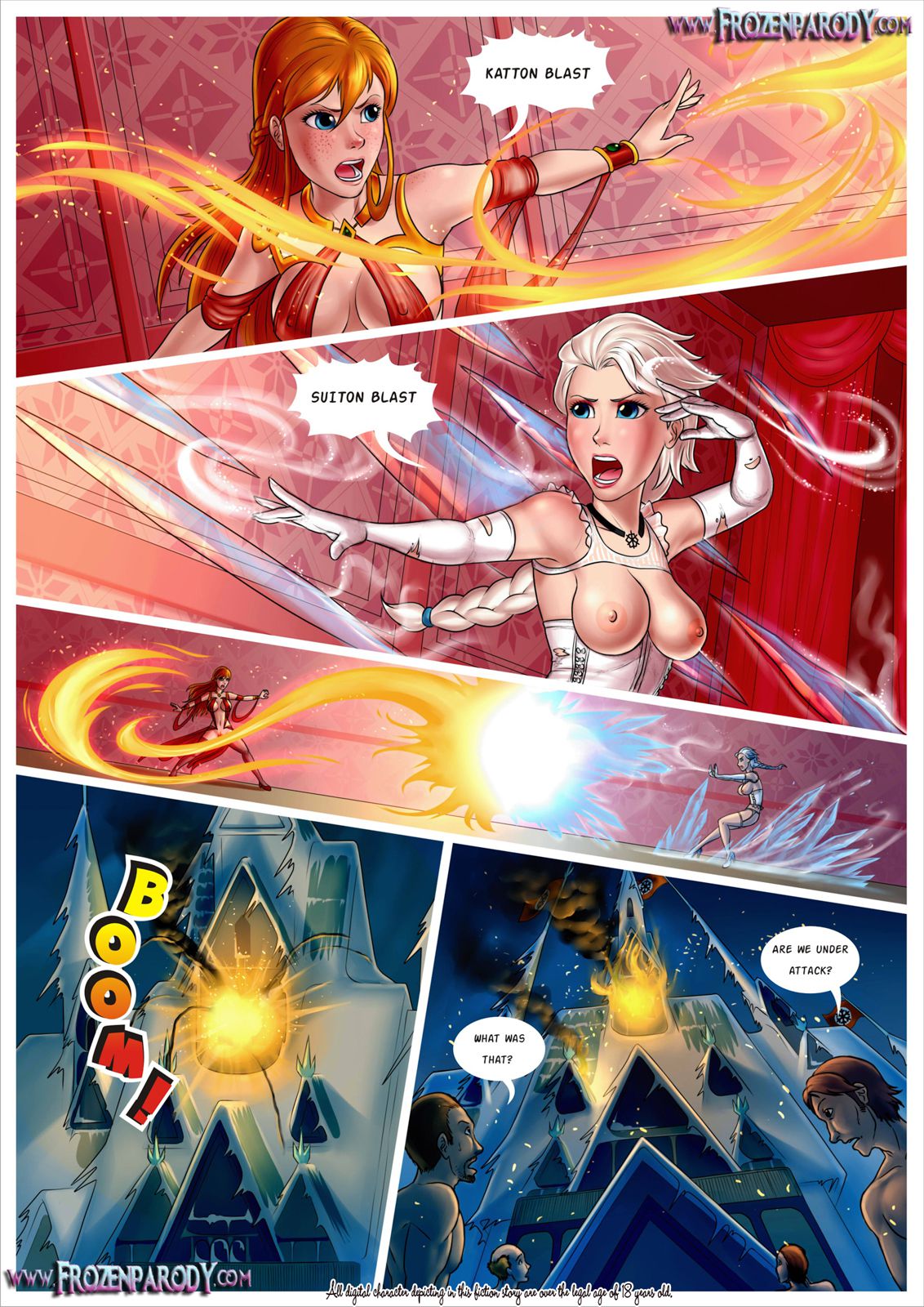 For The Kingdom (Frozen) [FrozenParody] - Chapter 4 — Page 5